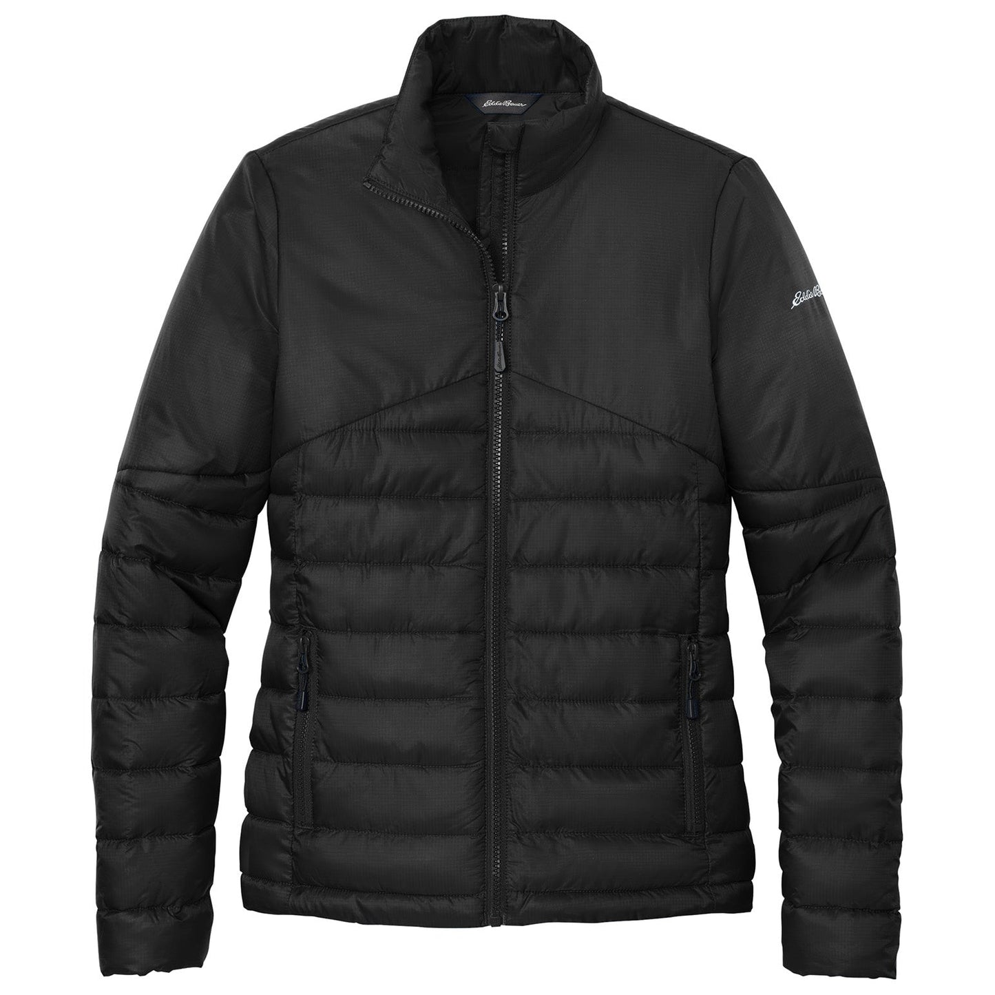 Deep Black Jackets - Eddie Bauer - Quilted Design