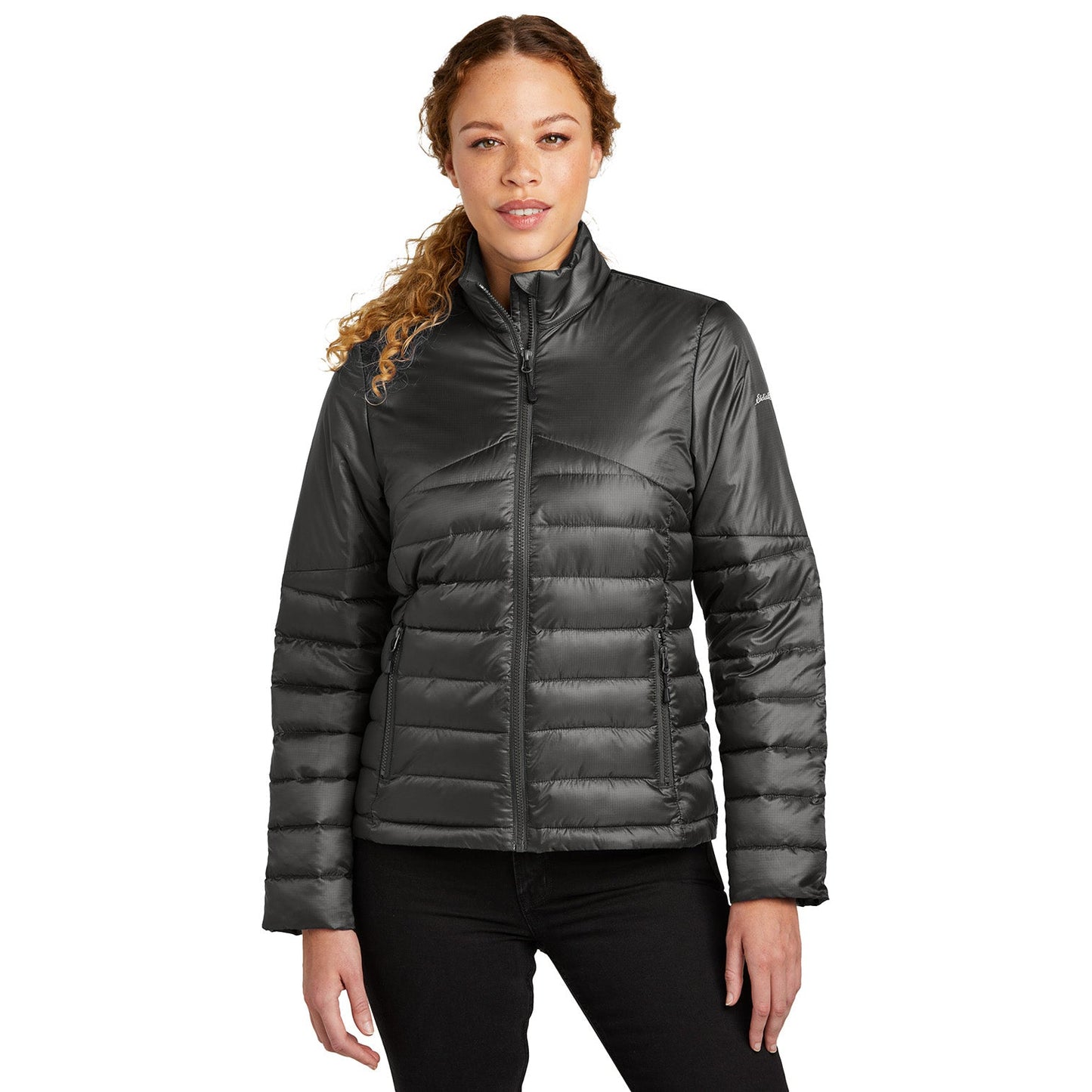 Deep Black Jackets - Eddie Bauer - Quilted Design