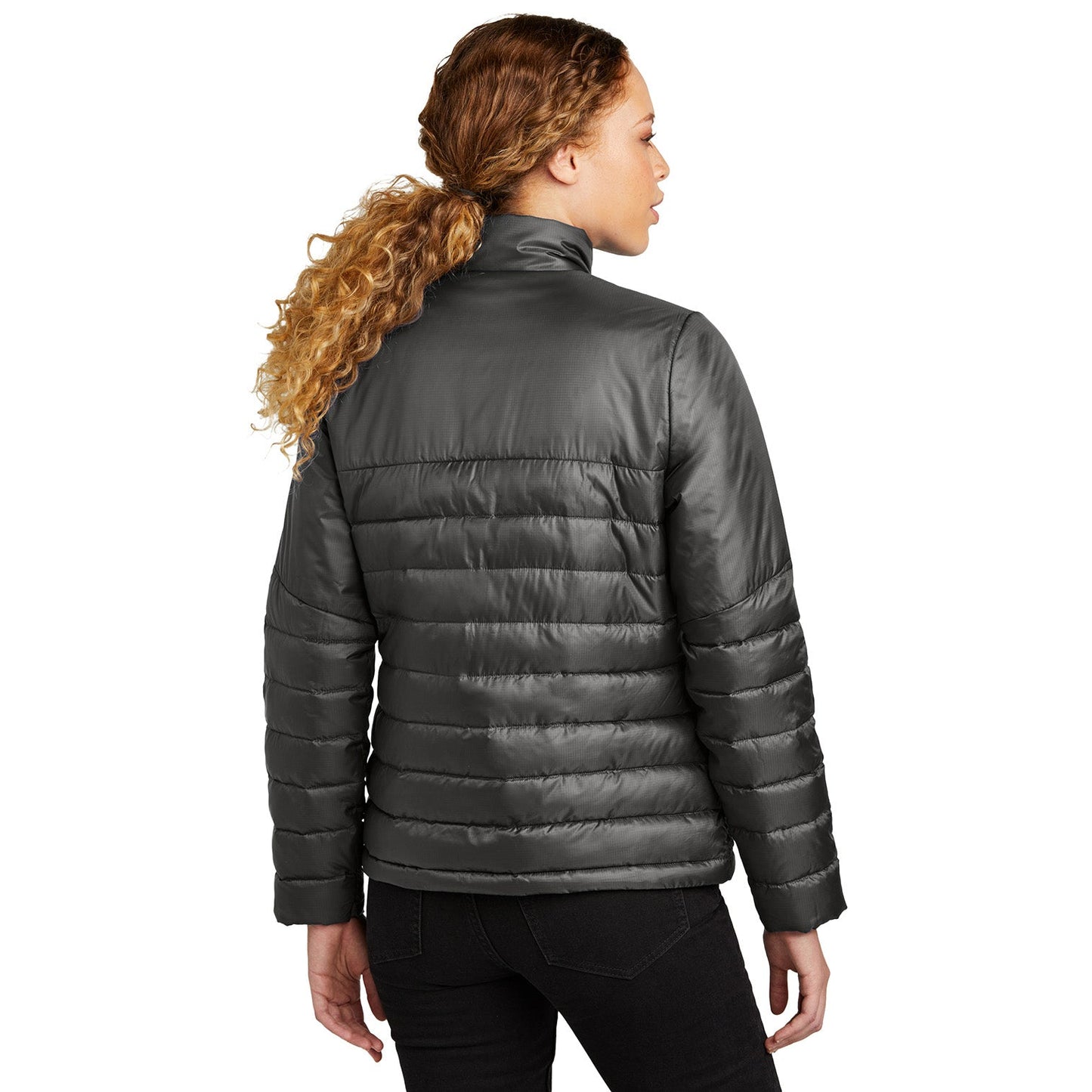 Deep Black Jackets - Eddie Bauer - Quilted Design
