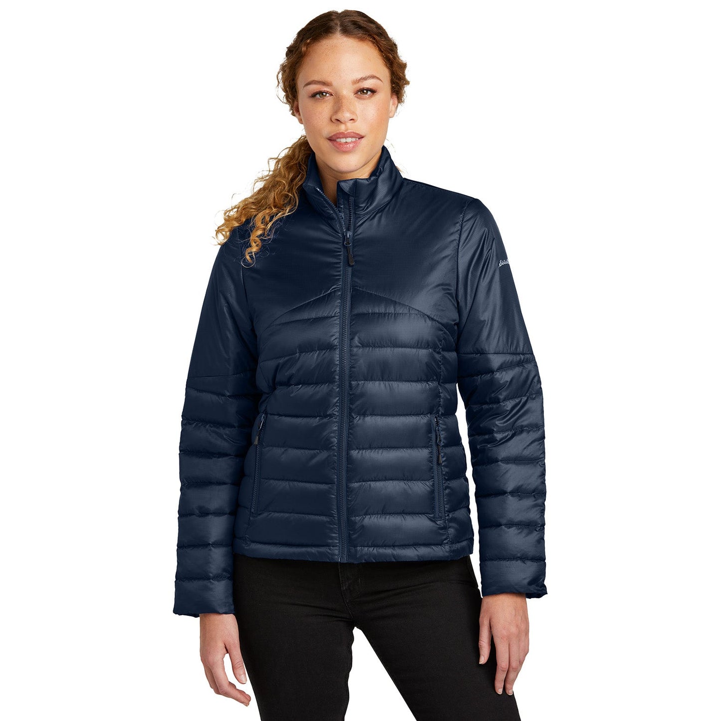Deep Black Jackets - Eddie Bauer - Quilted Design