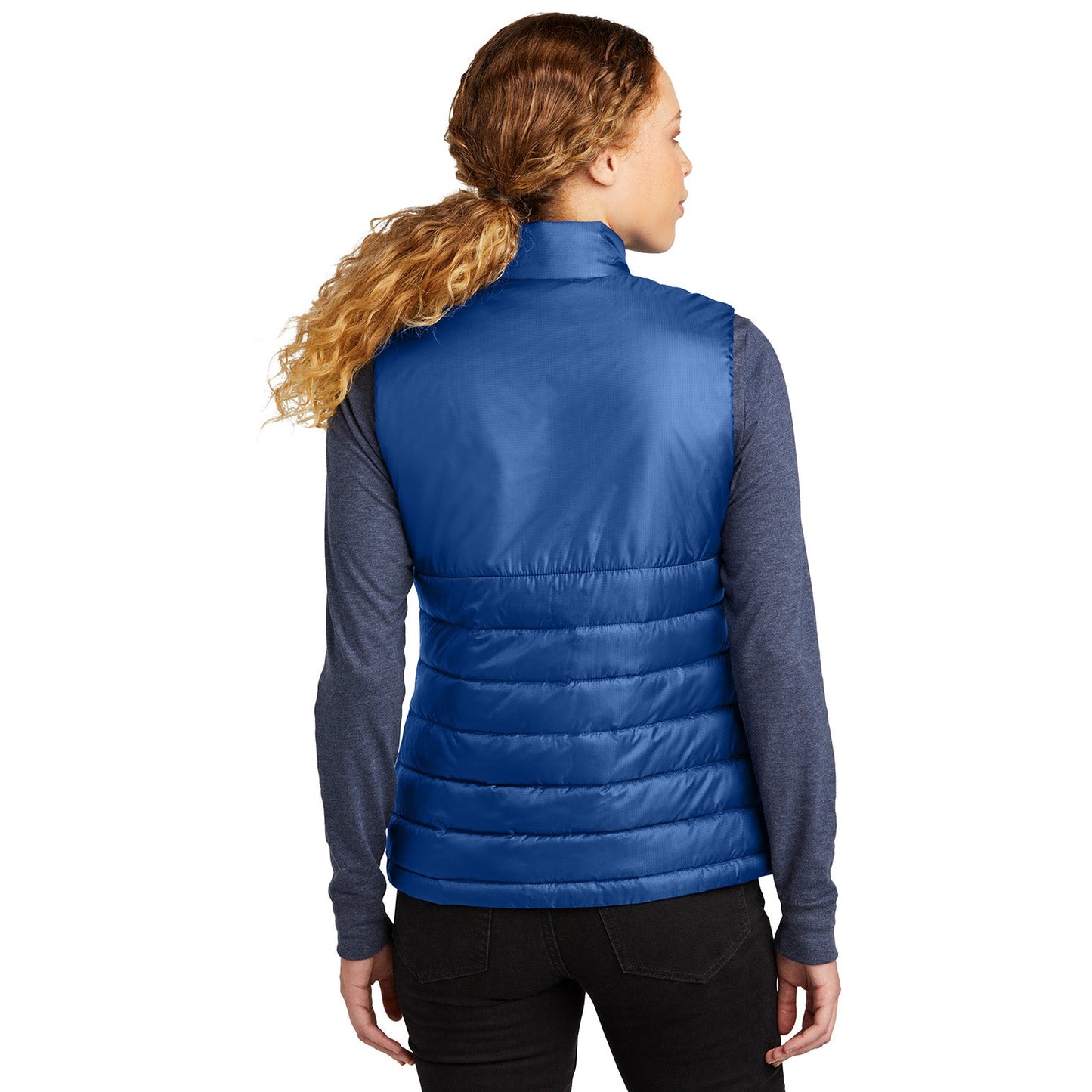 Deep Black Vests - Eddie Bauer - Warm Quilted Design