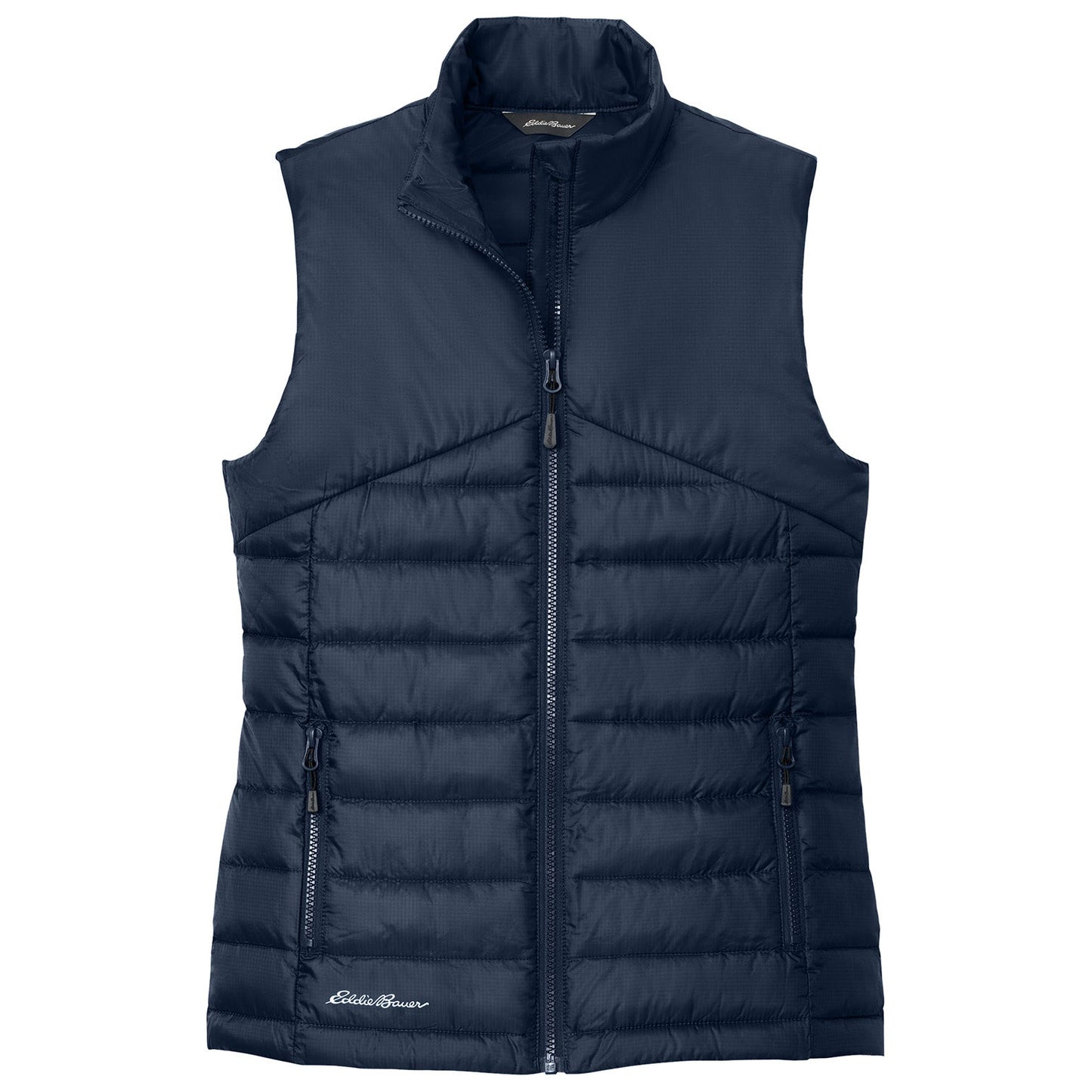Deep Black Vests - Eddie Bauer - Warm Quilted Design