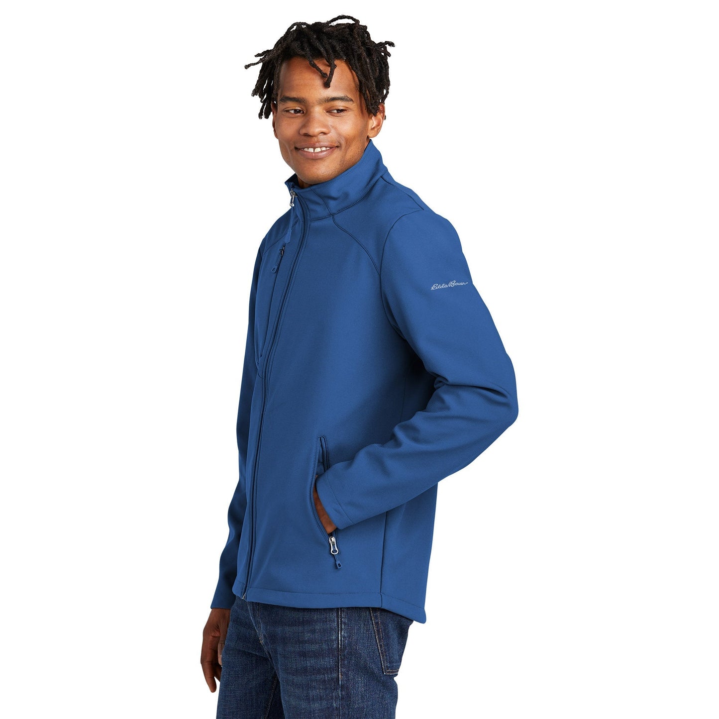 Deep Black Jackets - Eddie Bauer - Stretch Soft Shell