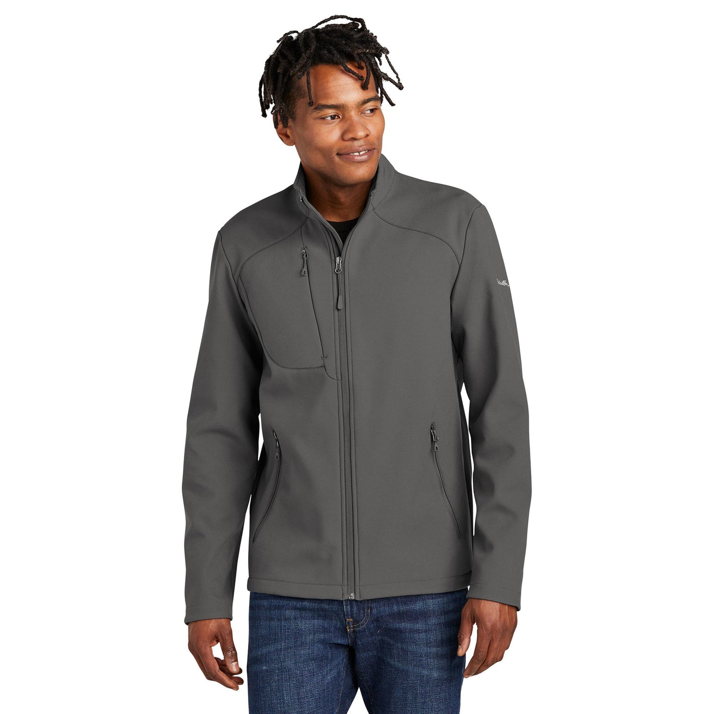 Deep Black Jackets - Eddie Bauer - Stretch Soft Shell