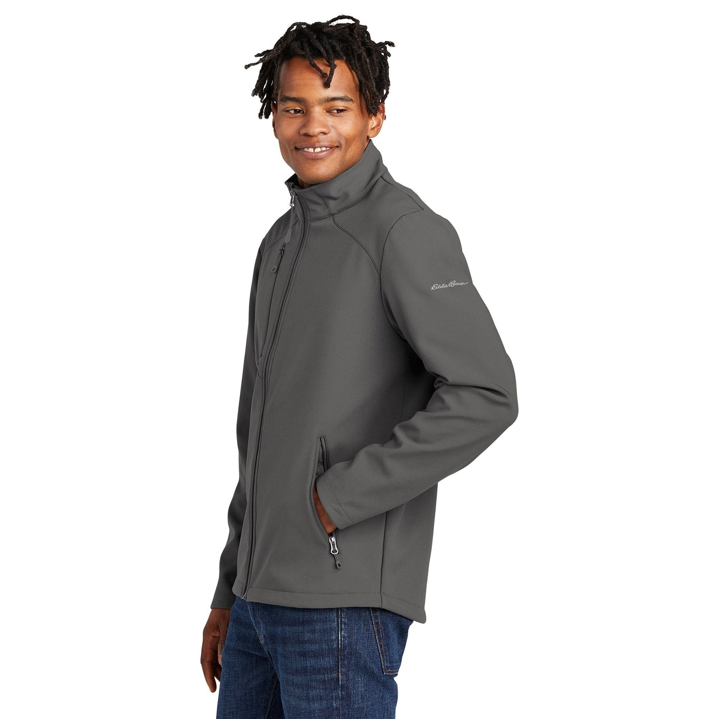 Deep Black Jackets - Eddie Bauer - Stretch Soft Shell
