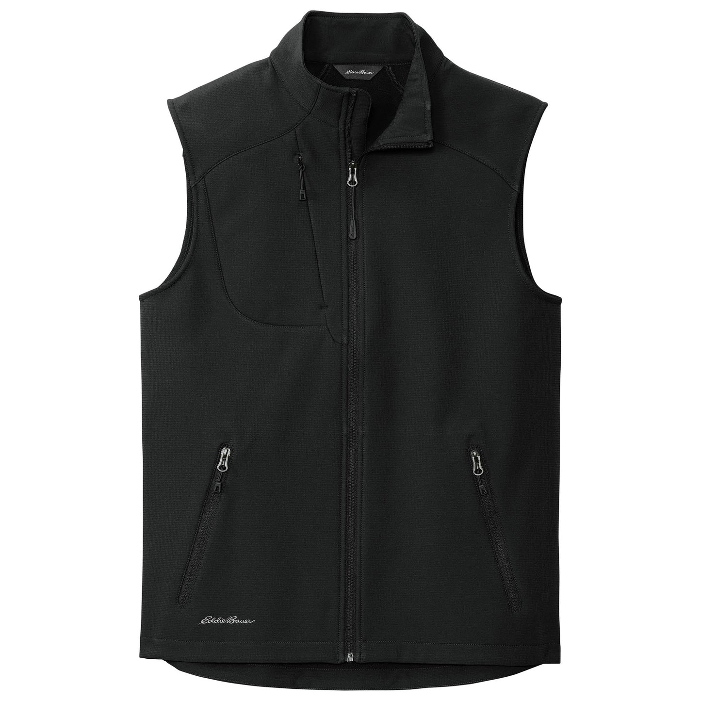 Deep Black Vests - Eddie Bauer - Stretch Soft Shell