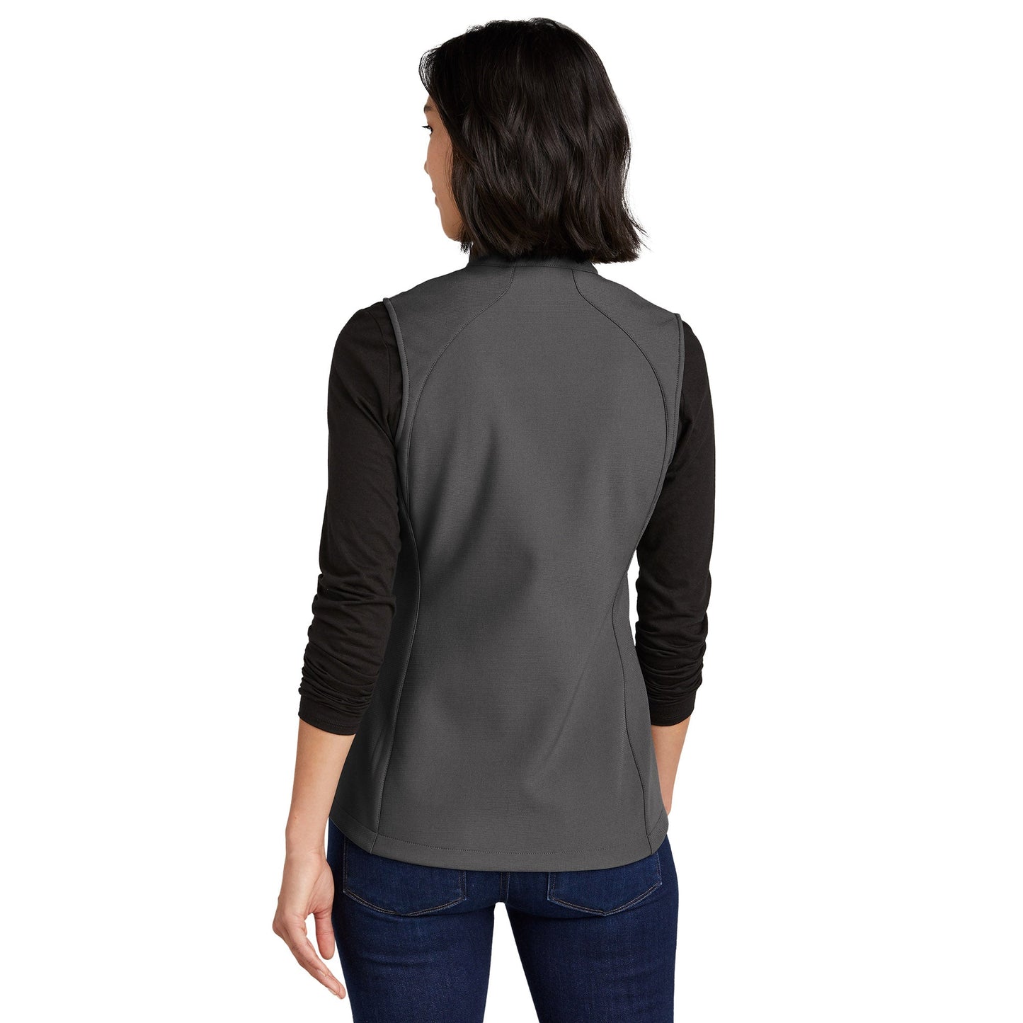 Deep Black Vests - Eddie Bauer - Stretch Soft Shell