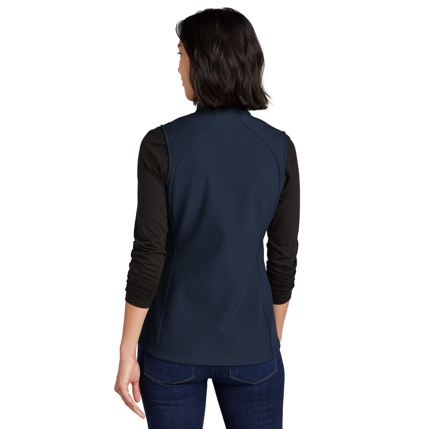 Deep Black Vests - Eddie Bauer - Stretch Soft Shell