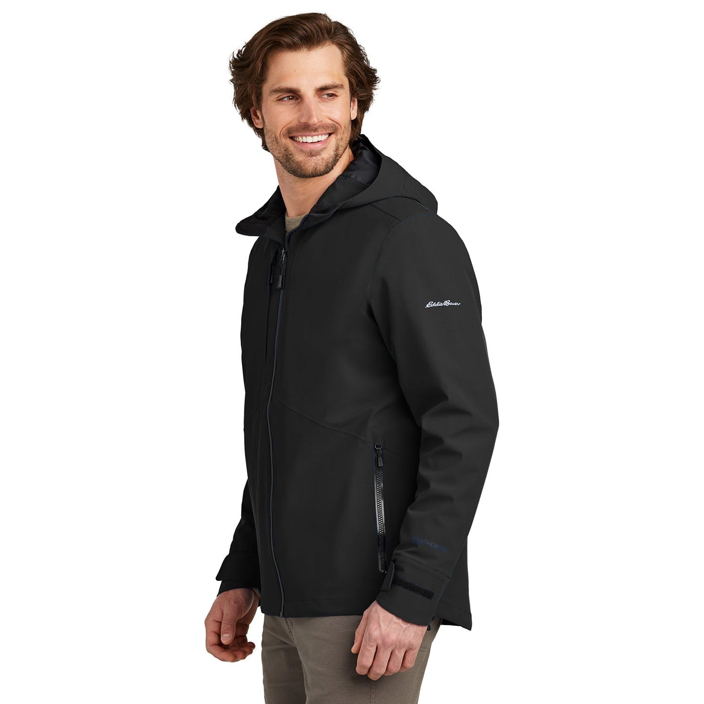 Deep Black Jacket - Eddie Bauer - WeatherEdge Plus