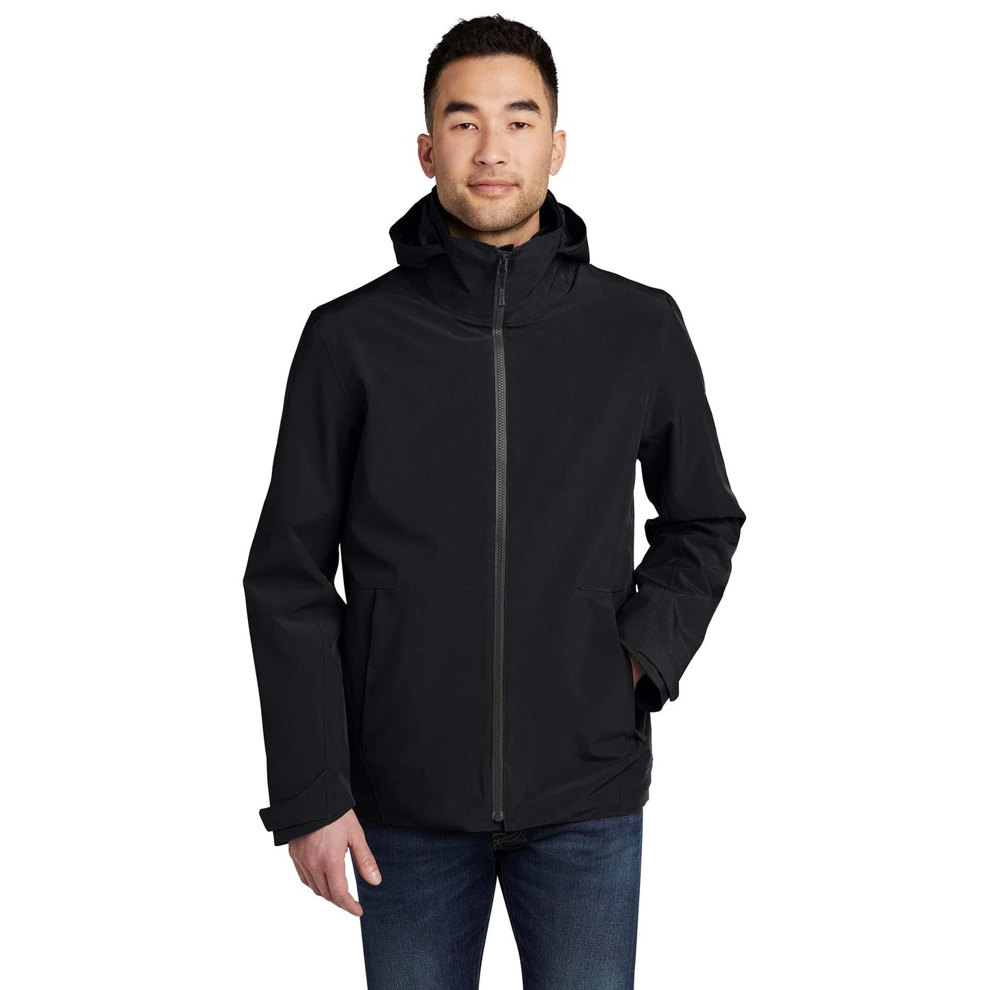 Black/Storm Grey Jacket - Eddie Bauer - Weatherproof