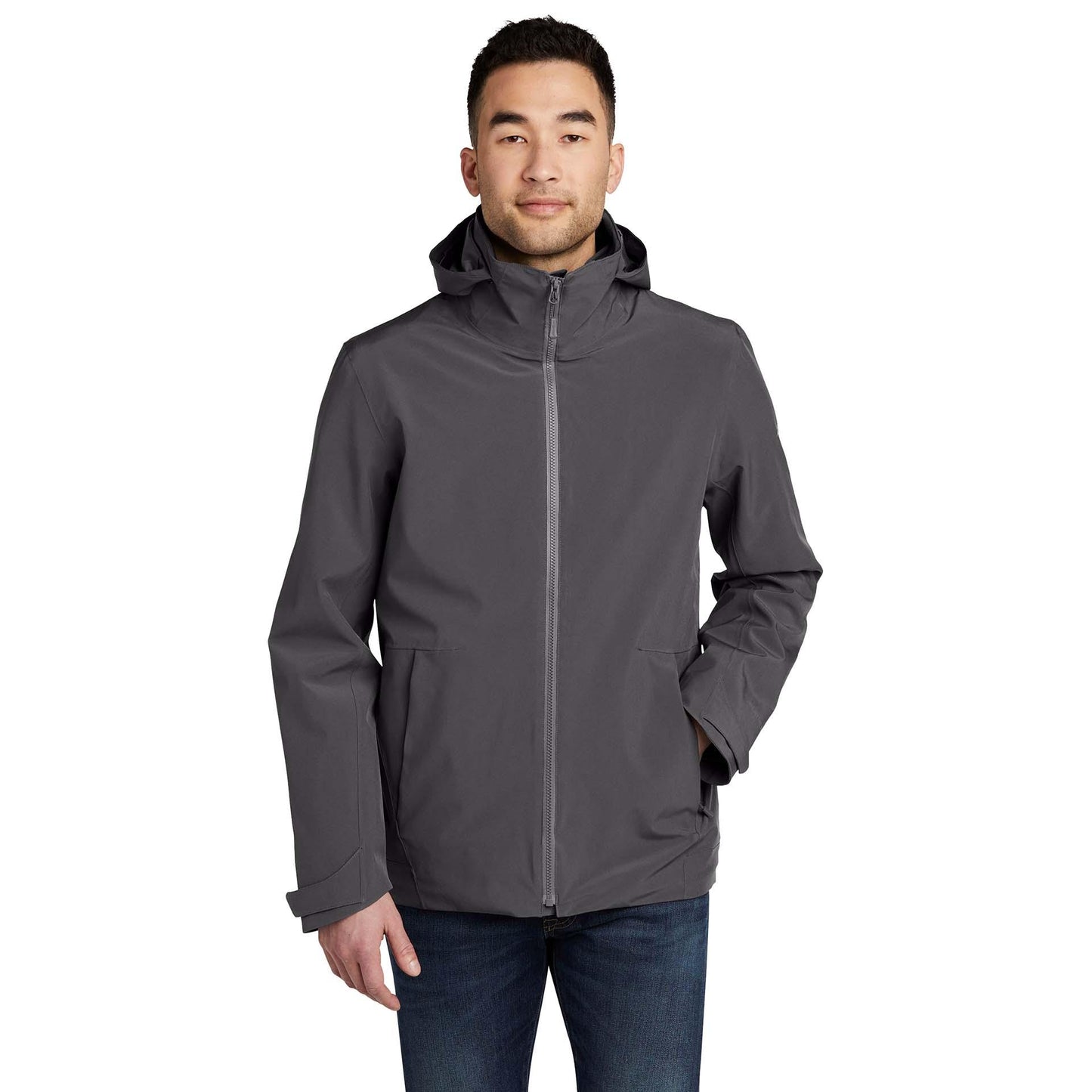 Black/Storm Grey Jacket - Eddie Bauer - Weatherproof