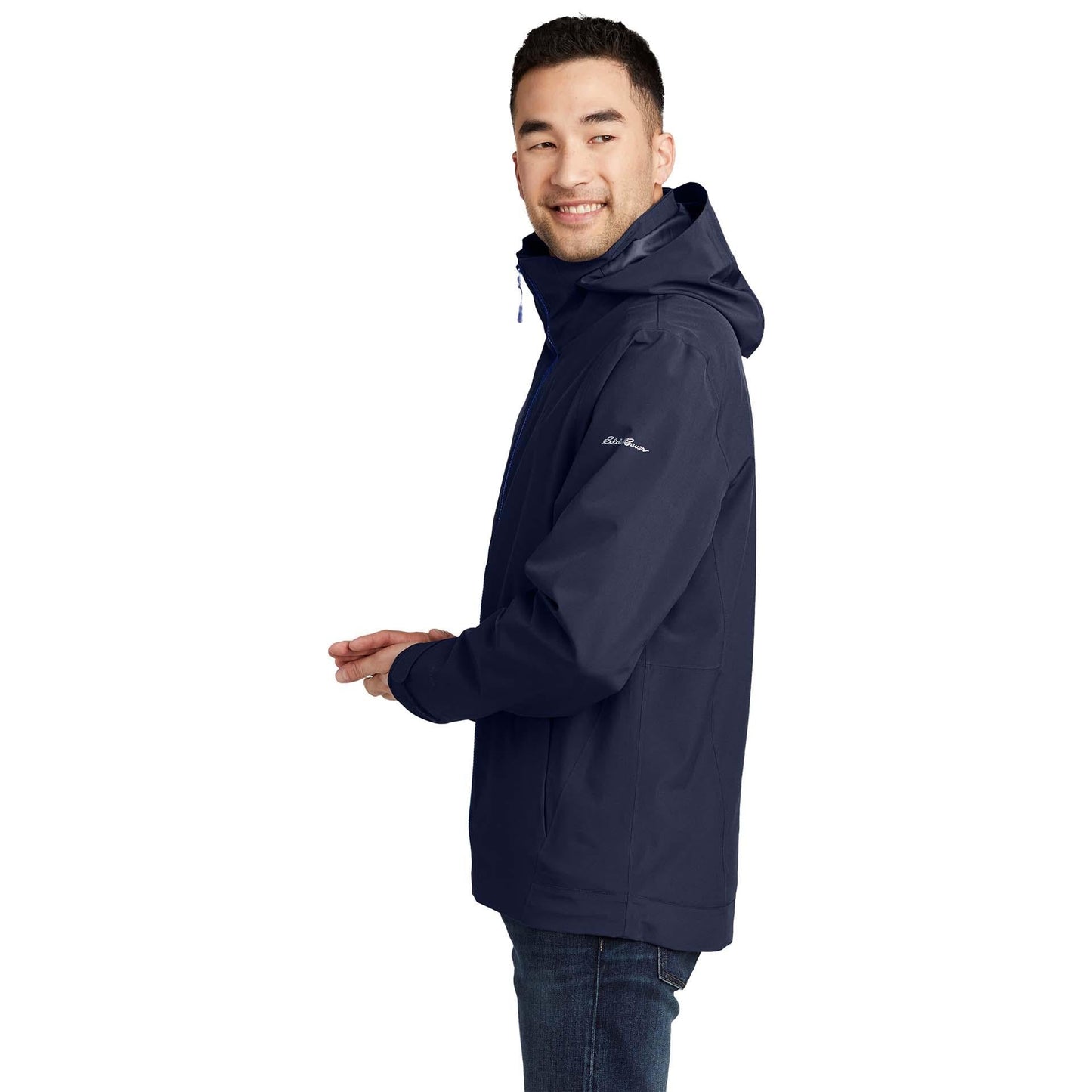 Black/Storm Grey Jacket - Eddie Bauer - Weatherproof