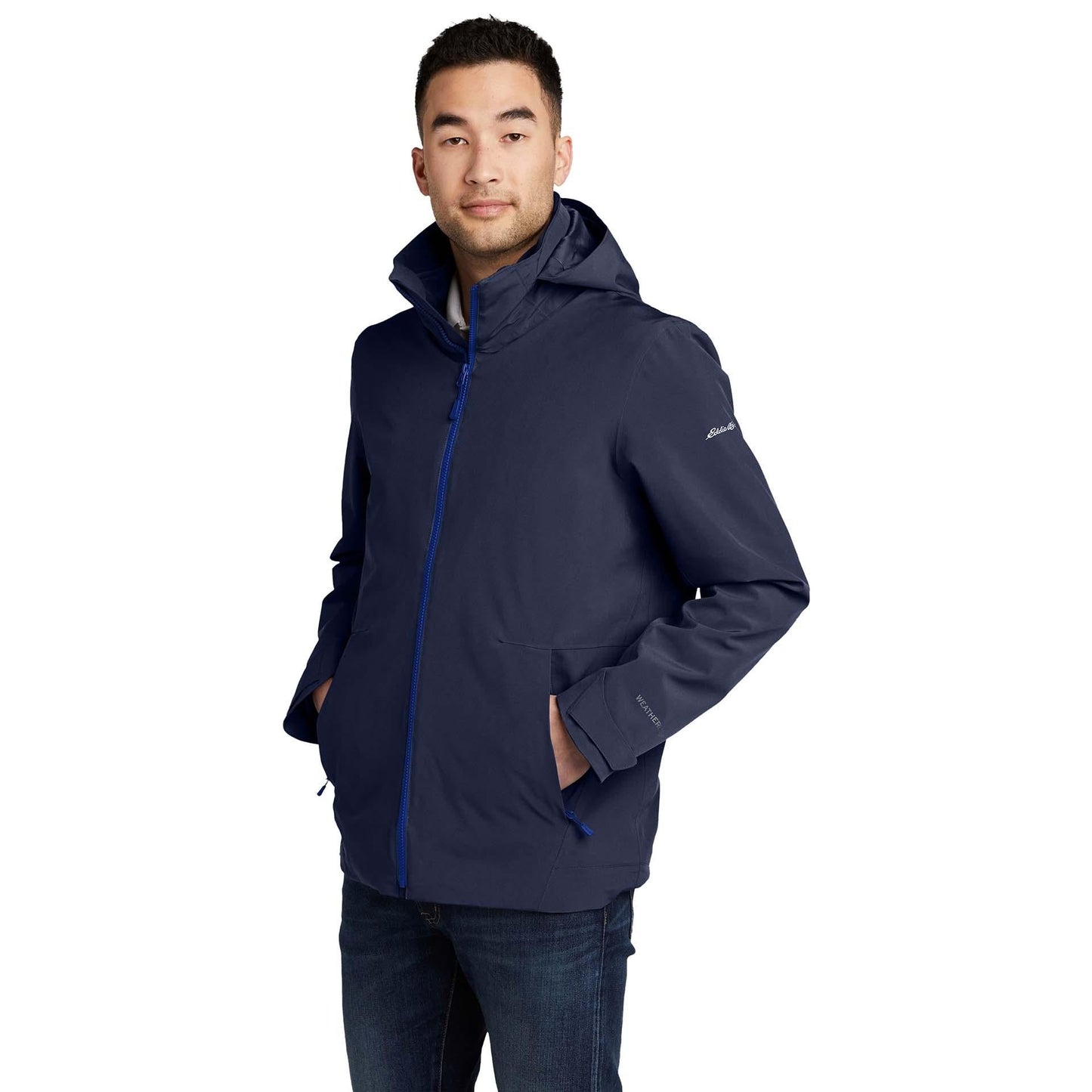 Black/Storm Grey Jacket - Eddie Bauer - Weatherproof