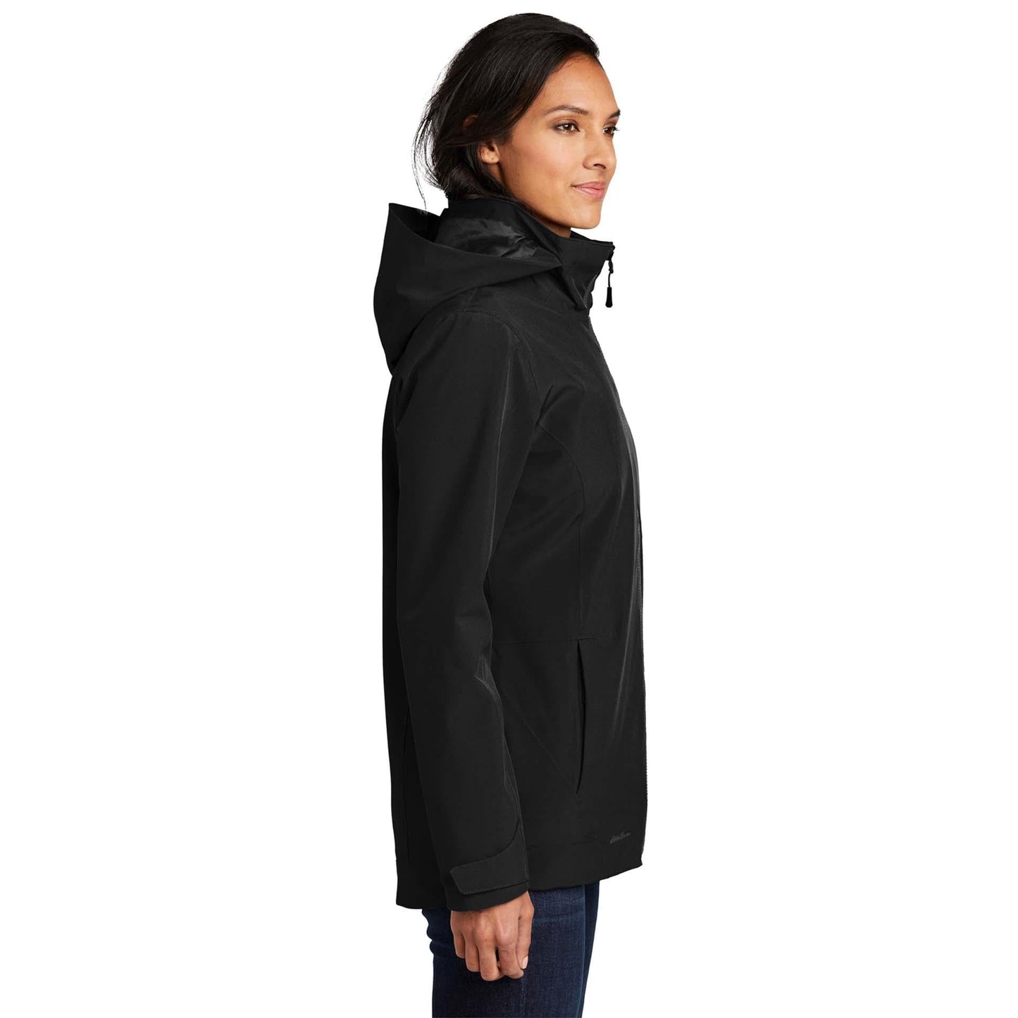 Black/Storm Grey Jacket - Eddie Bauer - Weather Resistant