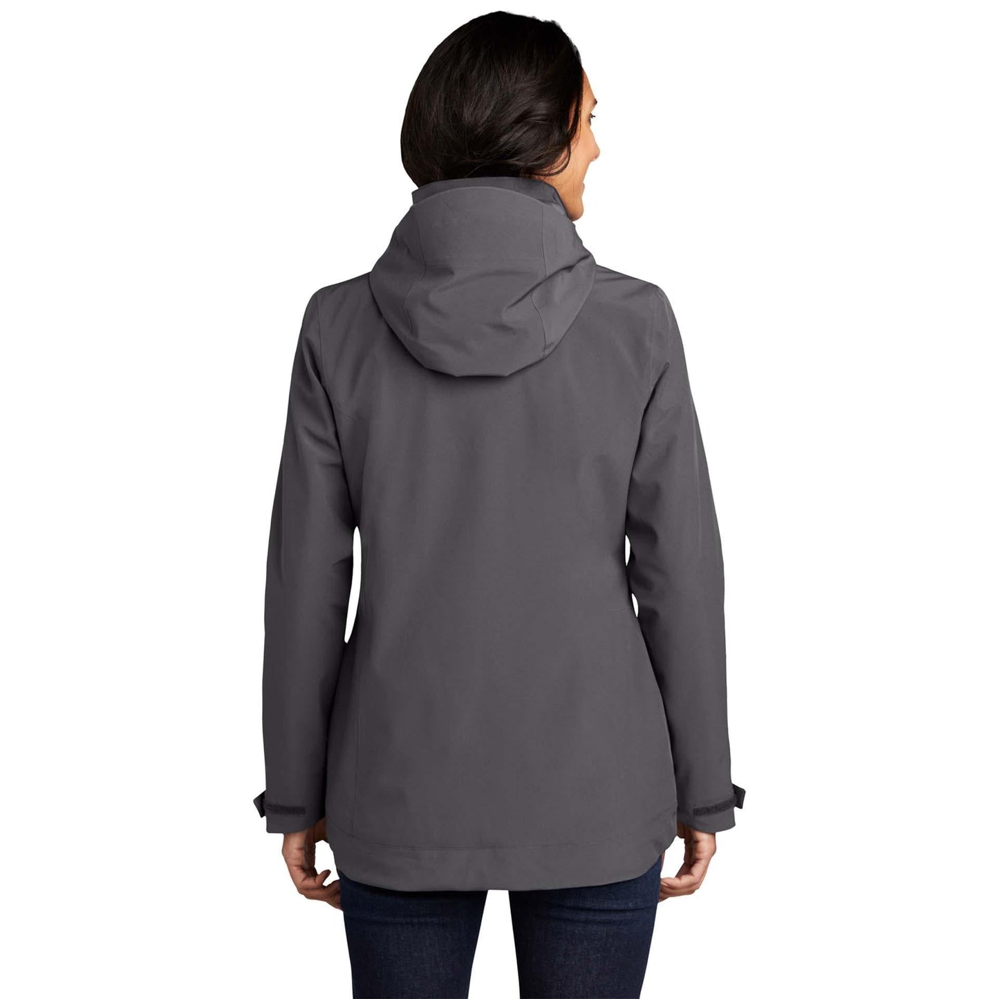 Black/Storm Grey Jacket - Eddie Bauer - Weather Resistant