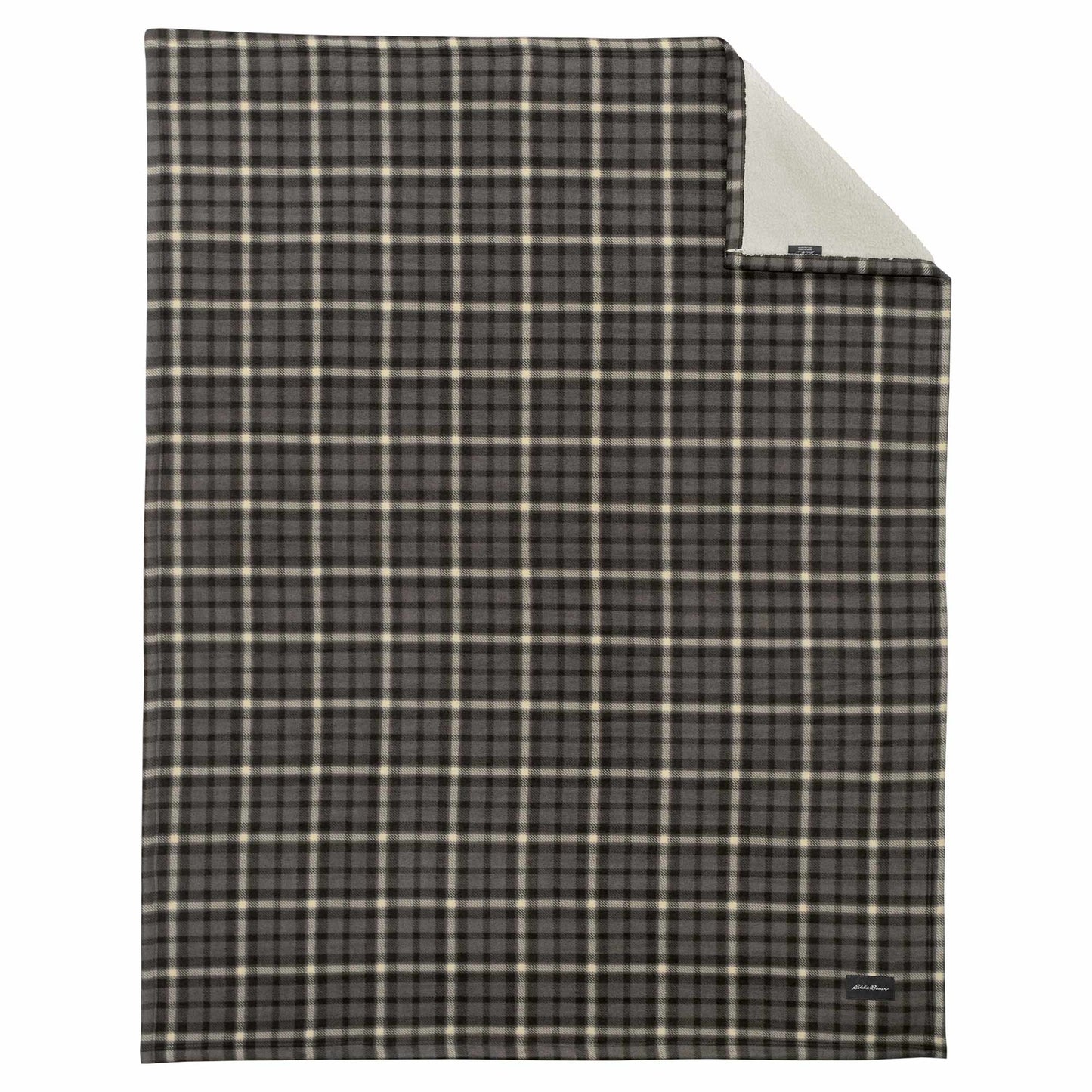 Grey Cozy Blankets - Eddie Bauer - High-Quality Fleece