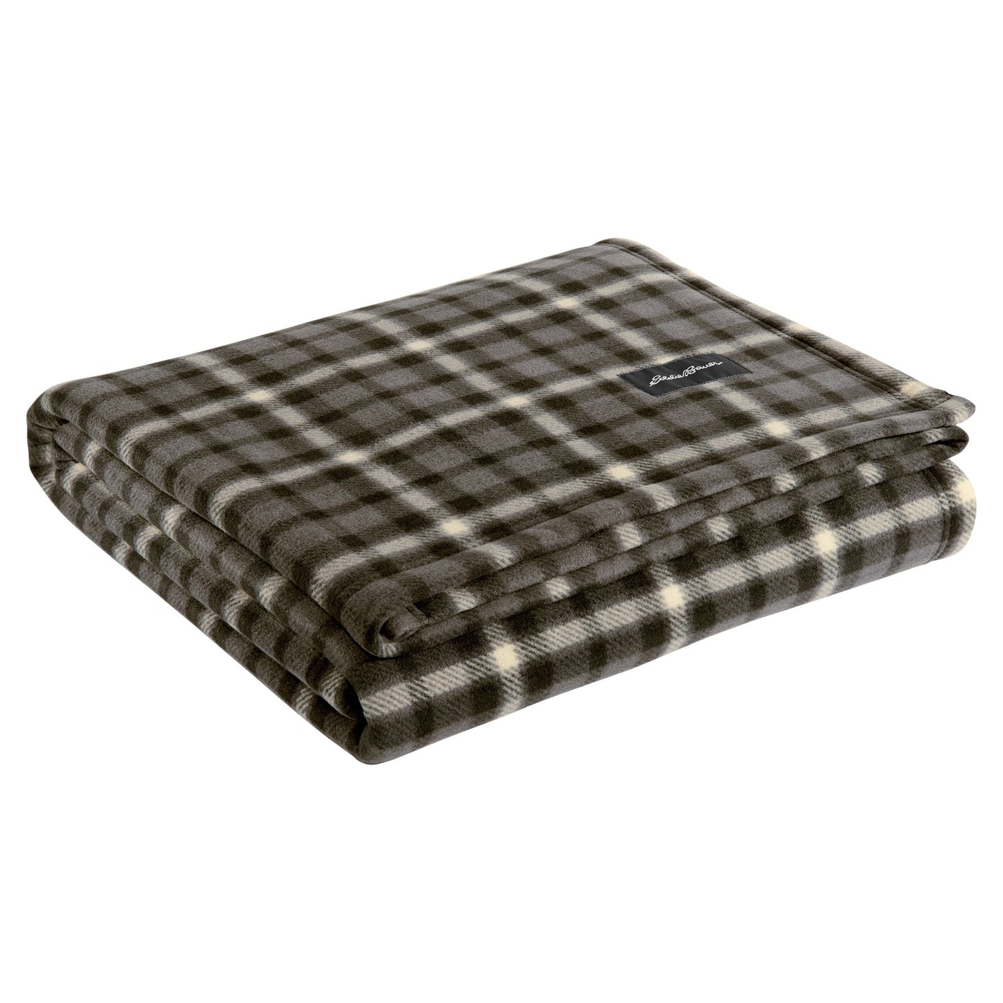 Grey Cozy Blankets - Eddie Bauer - High-Quality Fleece