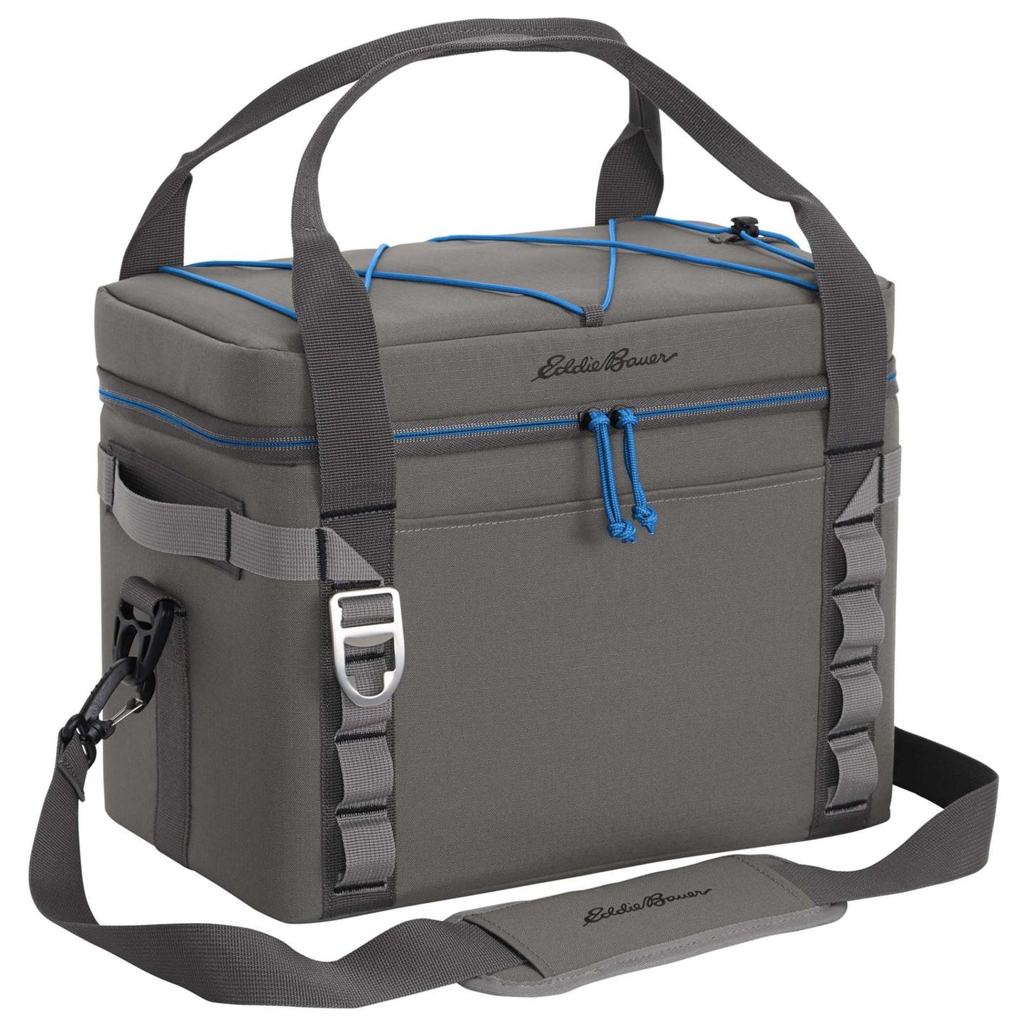 Black/Steel Grey Cooler Bags - Eddie Bauer - Insulated Design