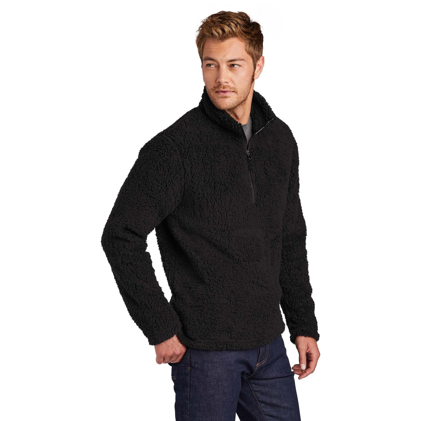 Black Cozy Sweatshirt - Port Authority - Warm Fleece