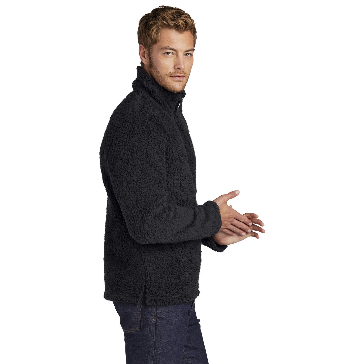 Black Cozy Sweatshirt - Port Authority - Warm Fleece
