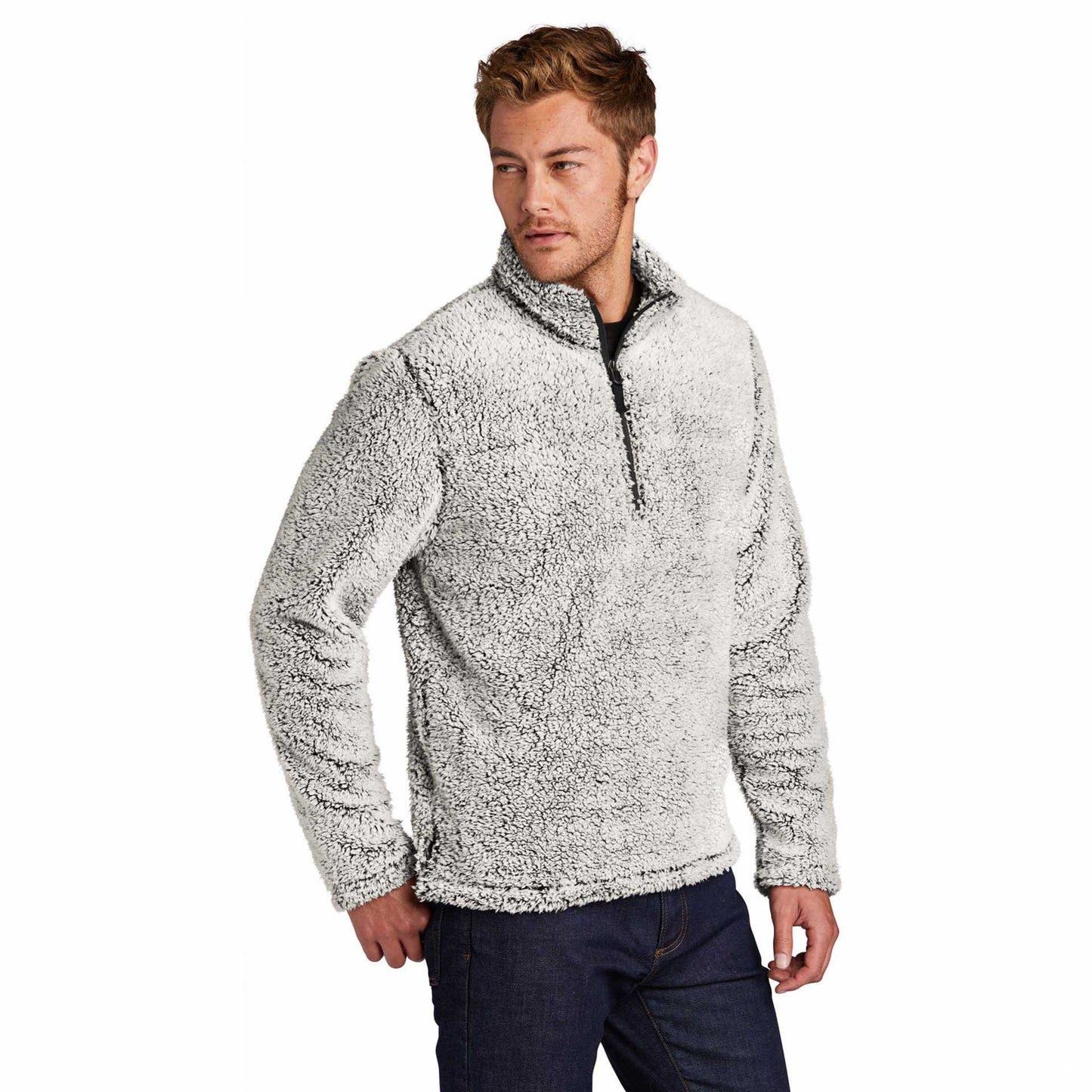 Black Cozy Sweatshirt - Port Authority - Warm Fleece