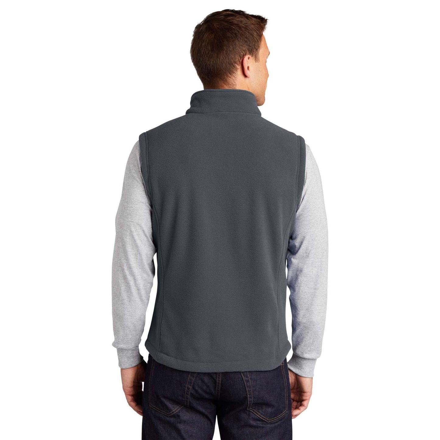 Black Fleece Vest - Port Authority - Ultra-Soft Comfort