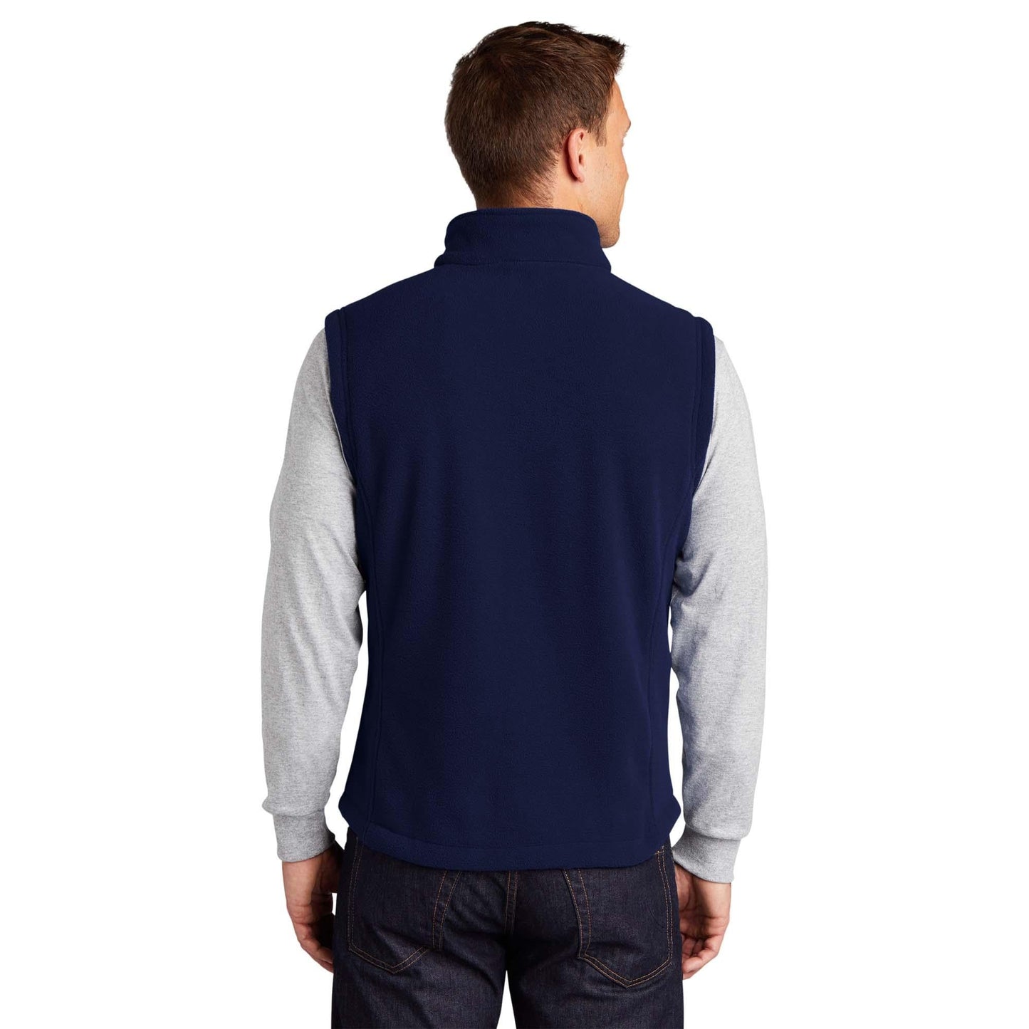 Black Fleece Vest - Port Authority - Ultra-Soft Comfort