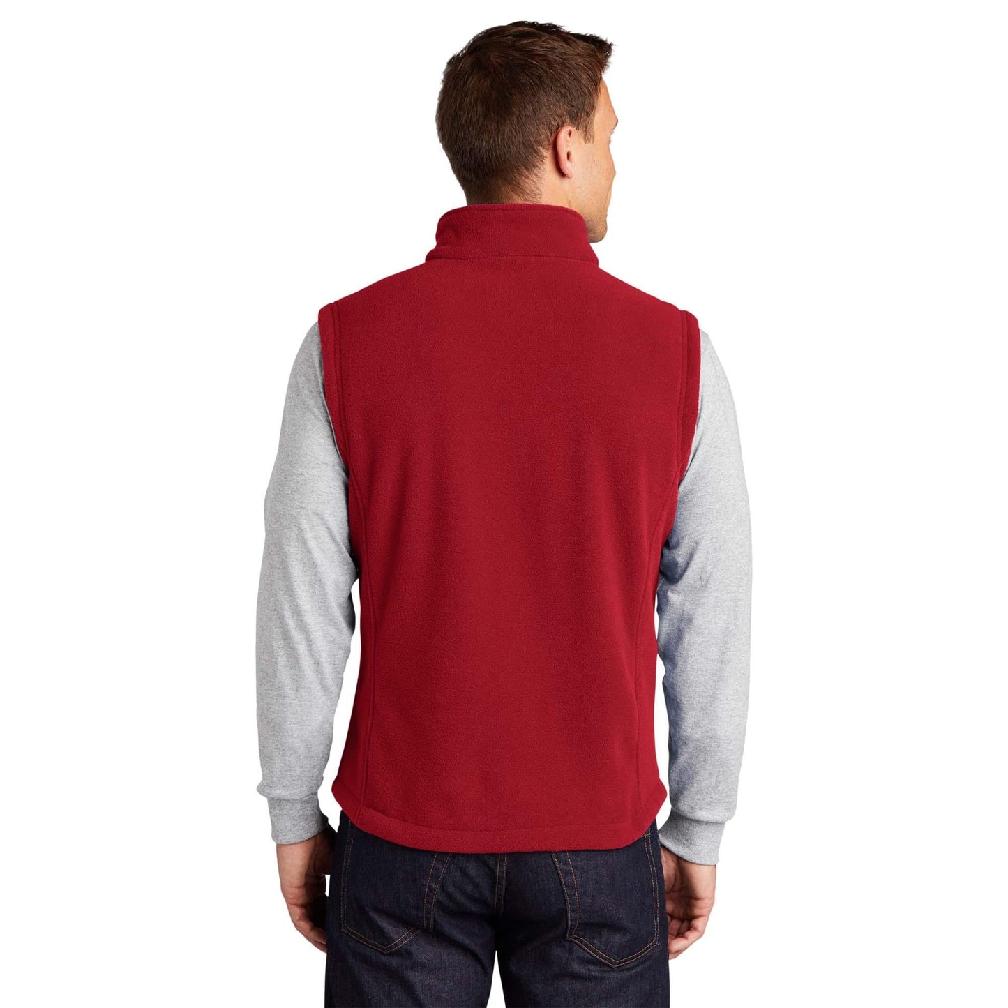 Black Fleece Vest - Port Authority - Ultra-Soft Comfort