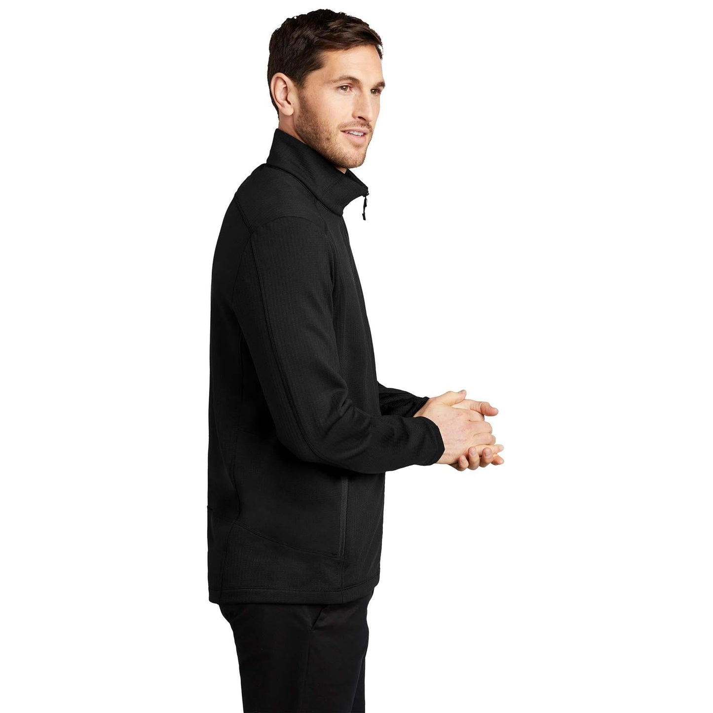 Deep Black Jacket - Port Authority - Stylish Fleece