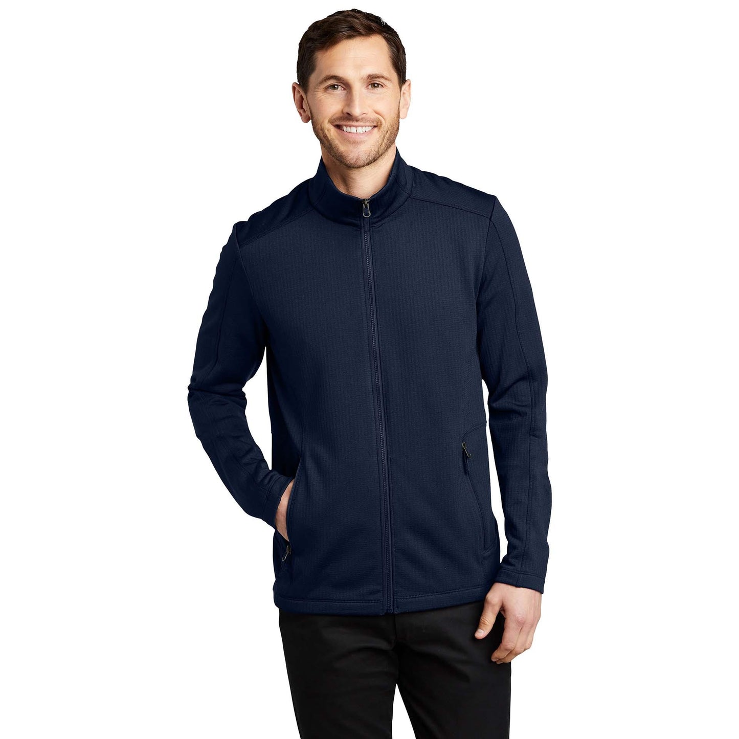 Deep Black Jacket - Port Authority - Stylish Fleece