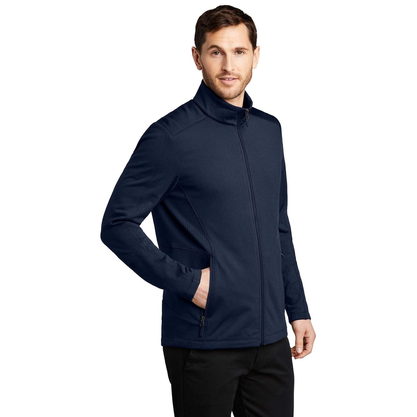 Deep Black Jacket - Port Authority - Stylish Fleece