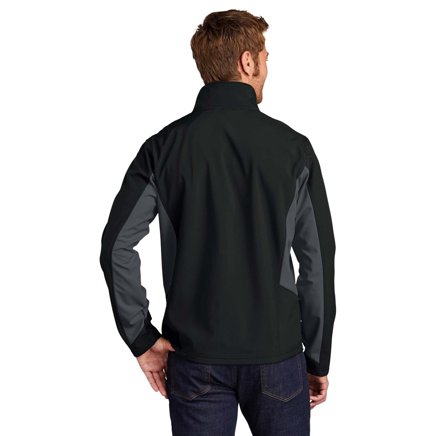 Safety Yellow/Black Jacket - Port Authority - Soft Shell