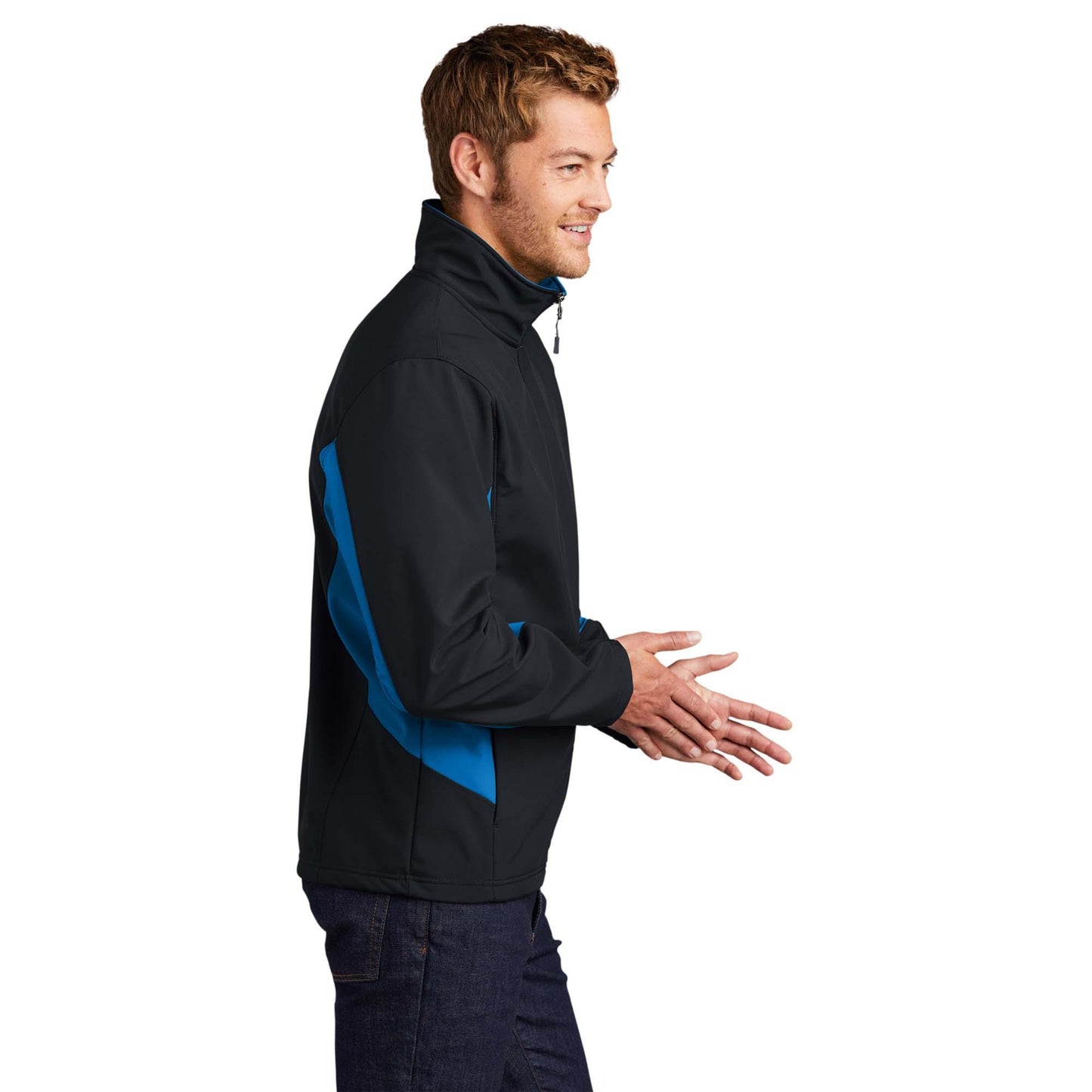 Safety Yellow/Black Jacket - Port Authority - Soft Shell