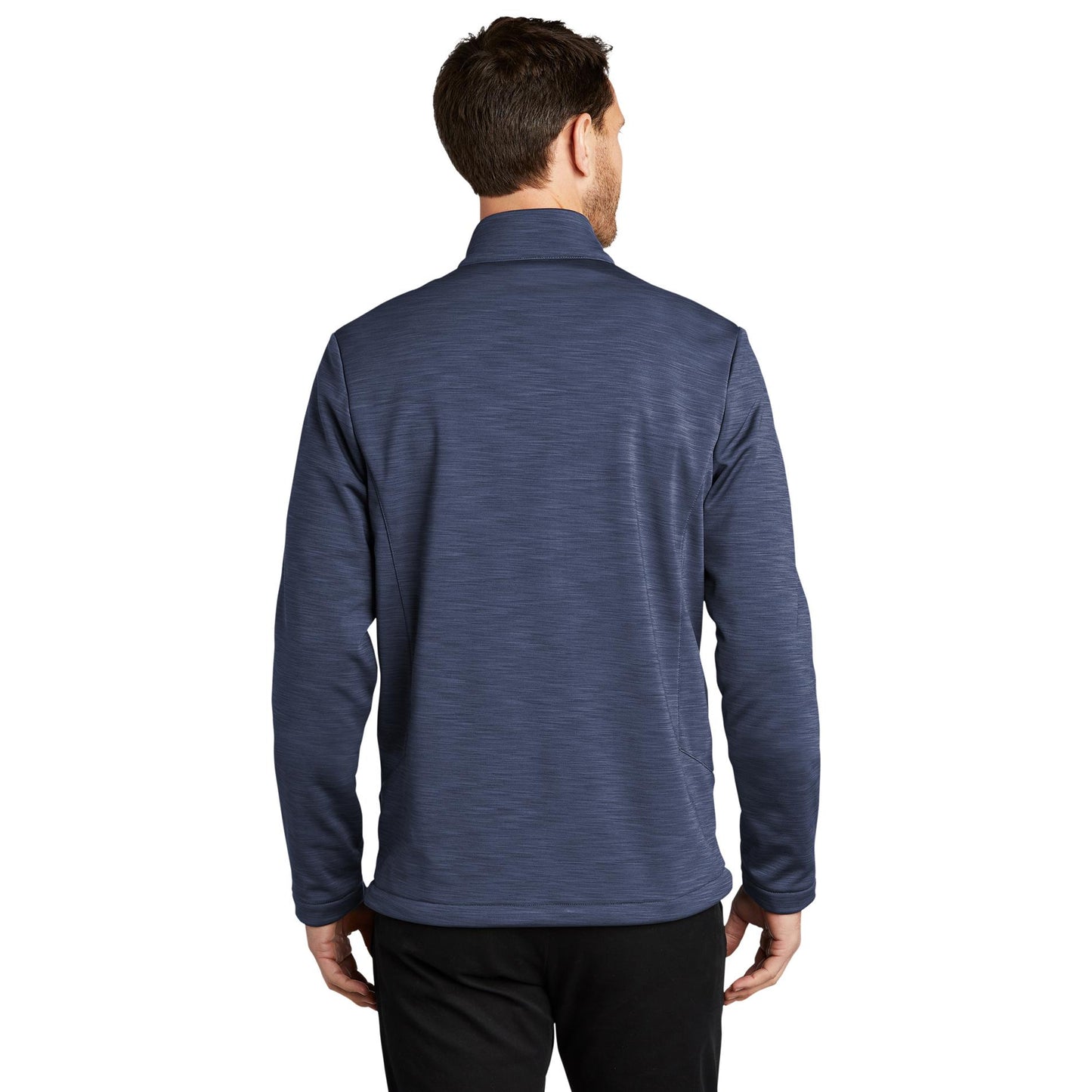 Dress Blue Navy Heather Jacket - Port Authority - Stylish Soft Shell