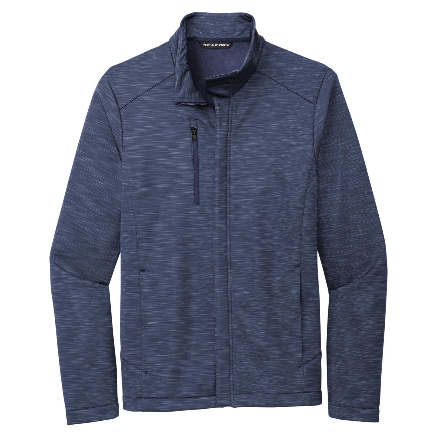 Dress Blue Navy Heather Jacket - Port Authority - Stylish Soft Shell