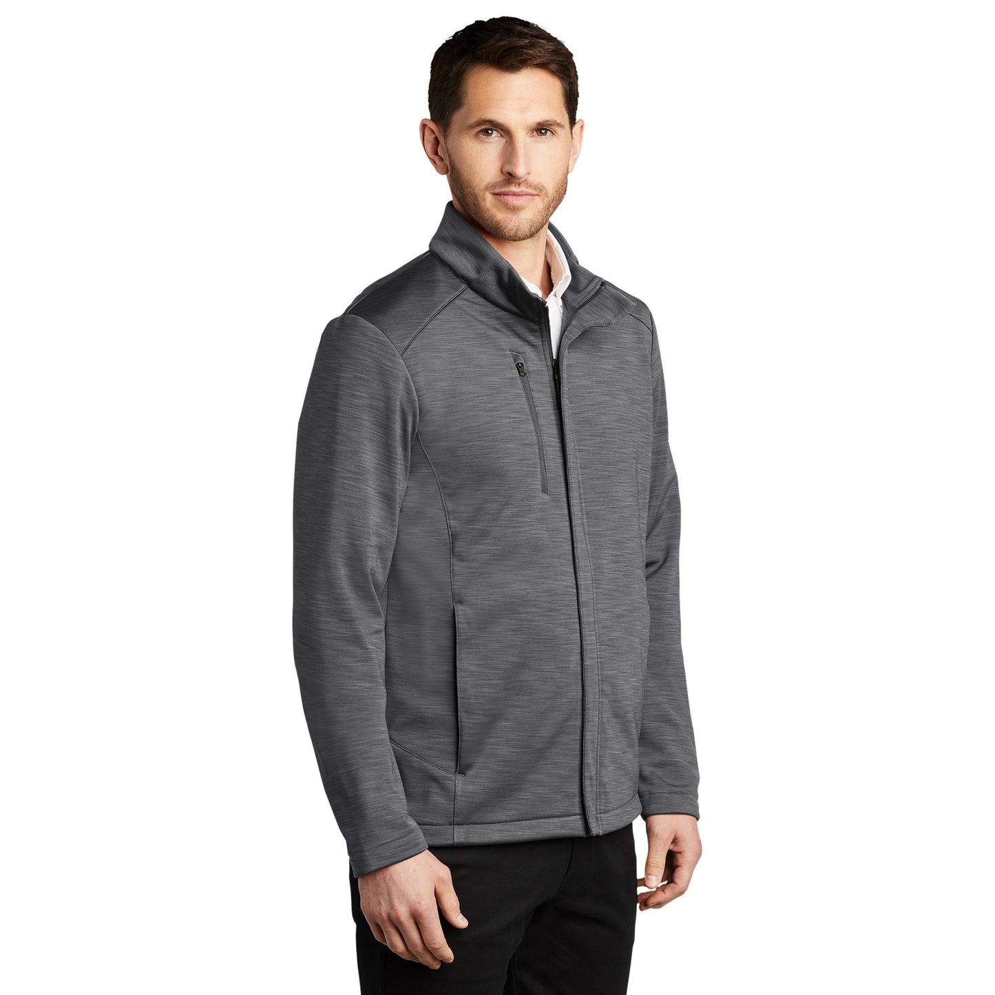 Dress Blue Navy Heather Jacket - Port Authority - Stylish Soft Shell
