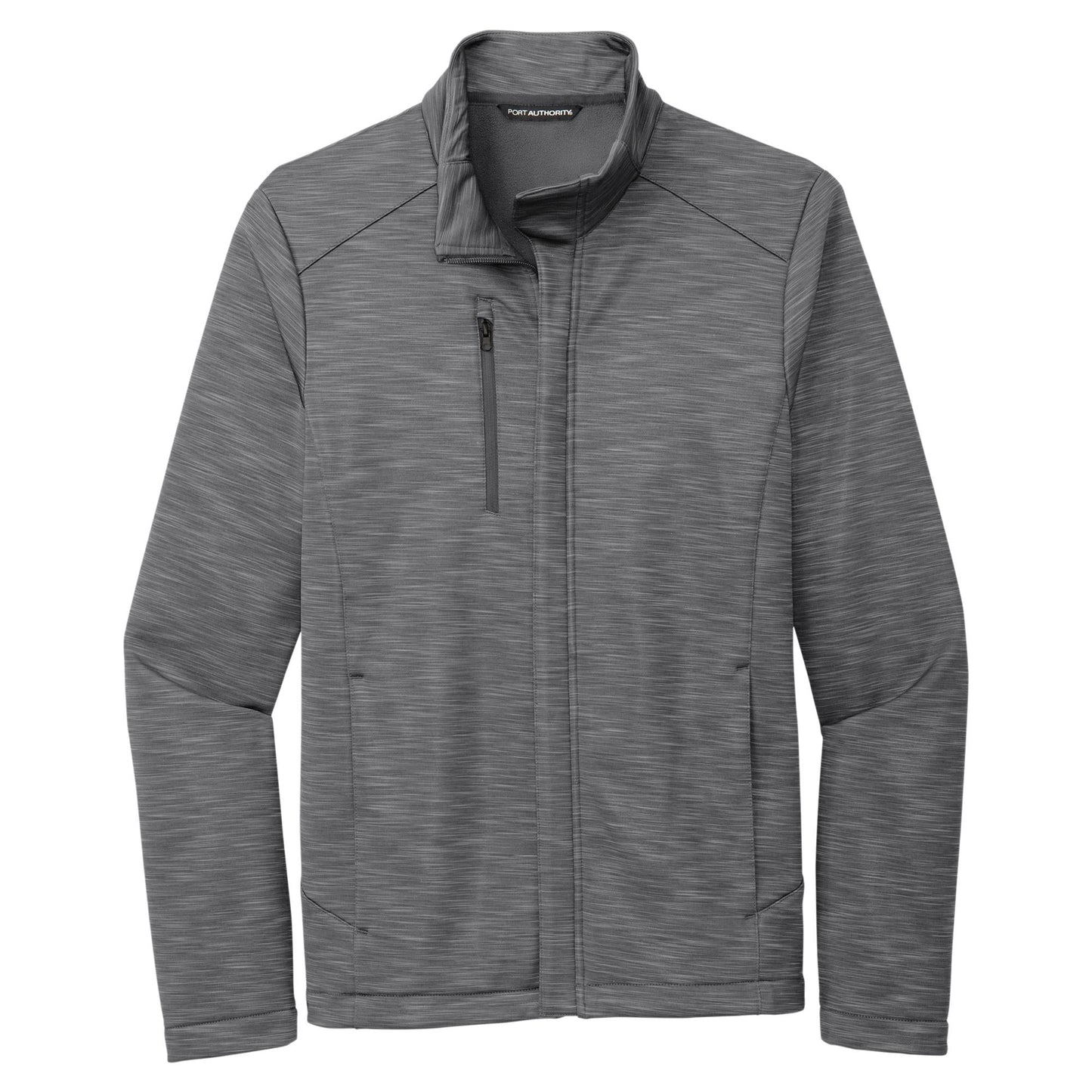 Dress Blue Navy Heather Jacket - Port Authority - Stylish Soft Shell