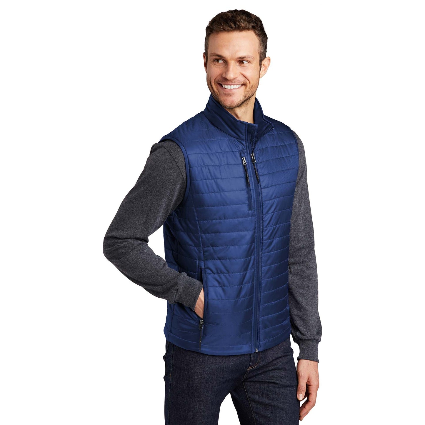 Cobalt Blue Vests - Port Authority - Stylish Packable