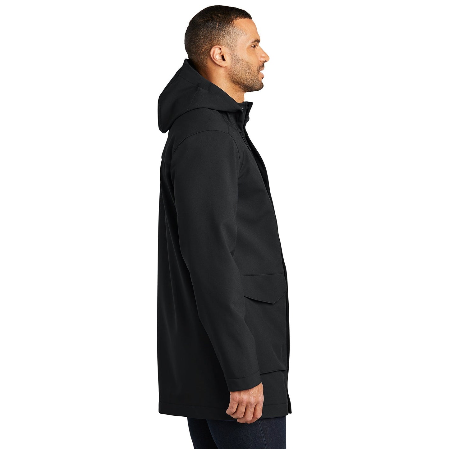 Deep Black Jacket - Port Authority - Waterproof Style