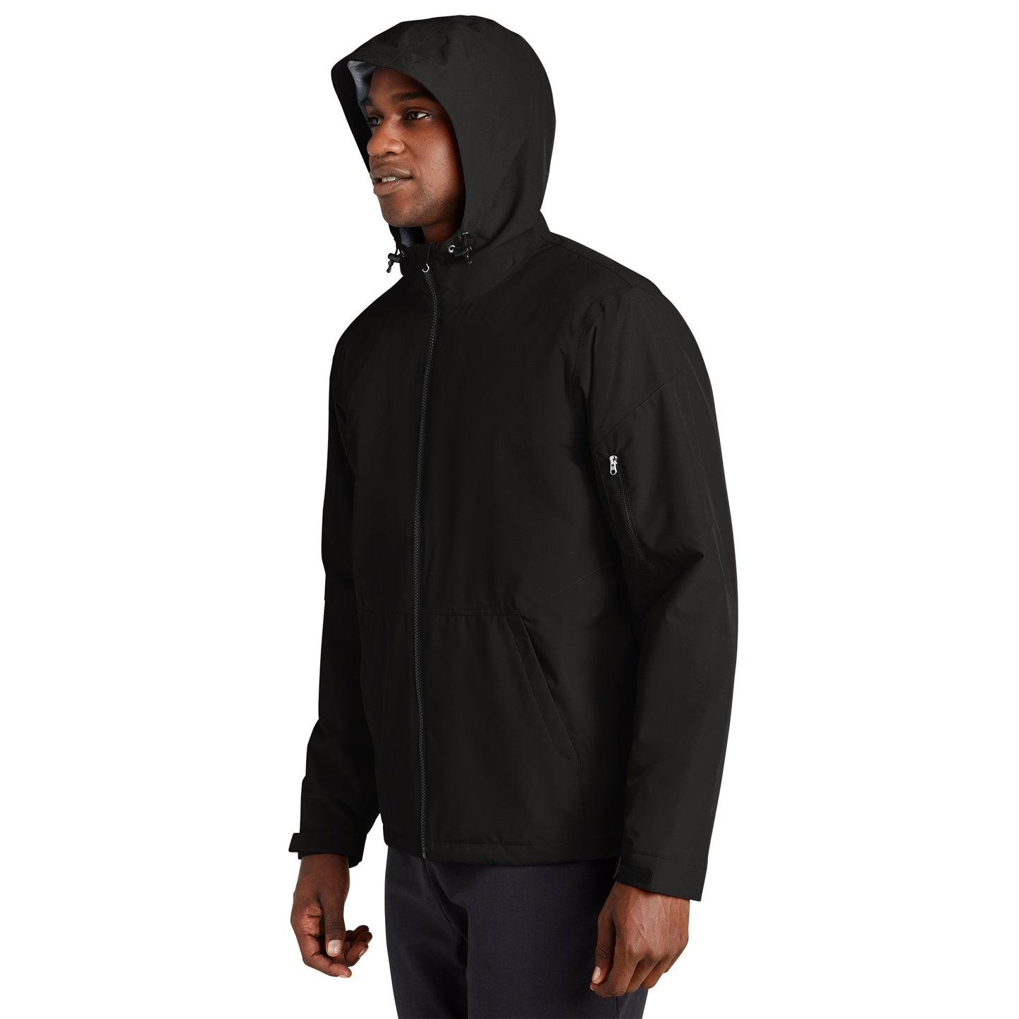 Black Waterproof Jackets - Sport-Tek - Insulated Design