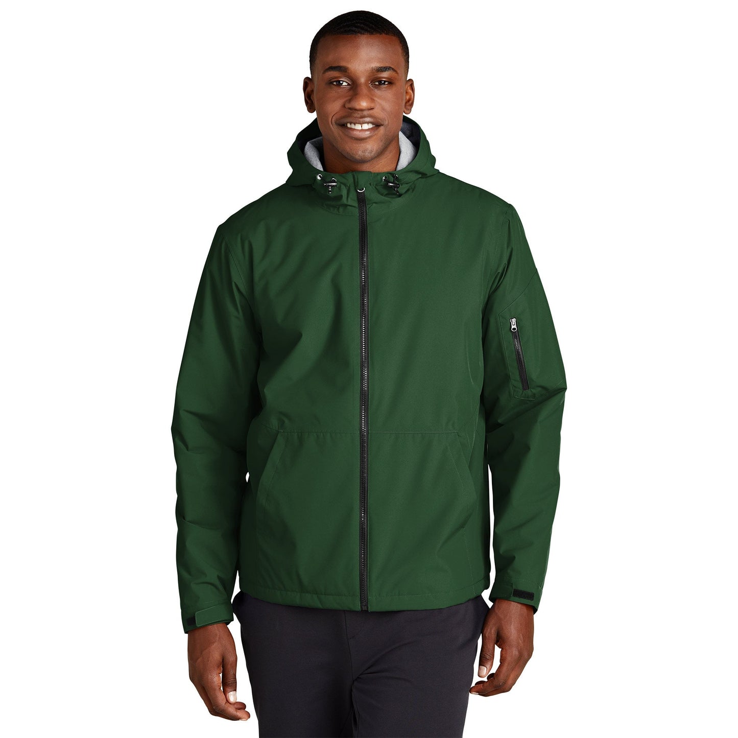 Black Waterproof Jackets - Sport-Tek - Insulated Design