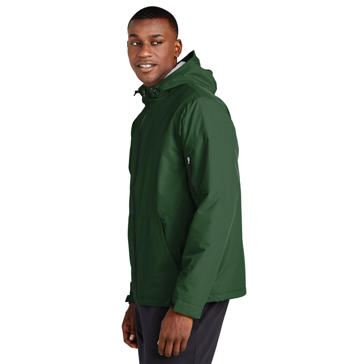 Black Waterproof Jackets - Sport-Tek - Insulated Design