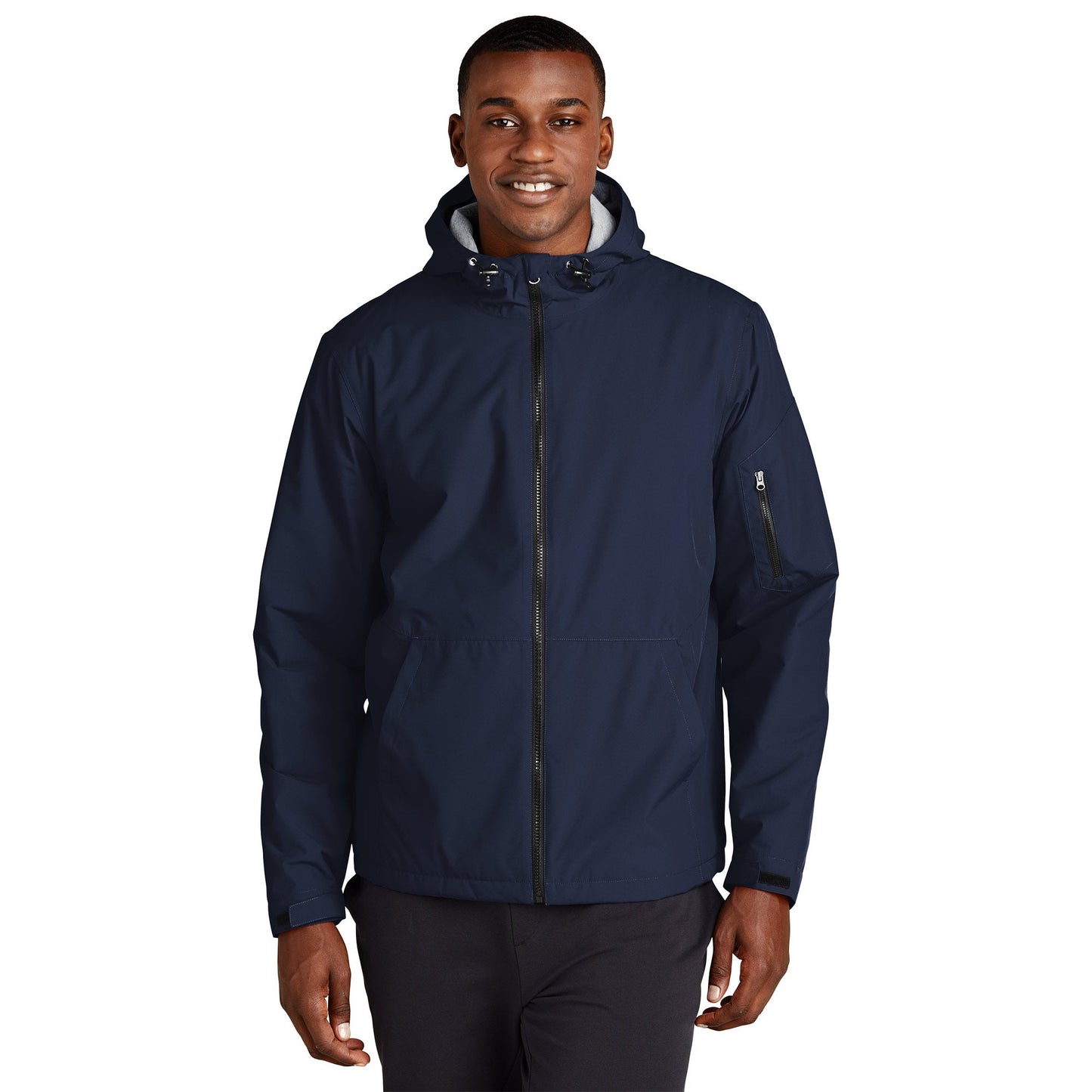 Black Waterproof Jackets - Sport-Tek - Insulated Design