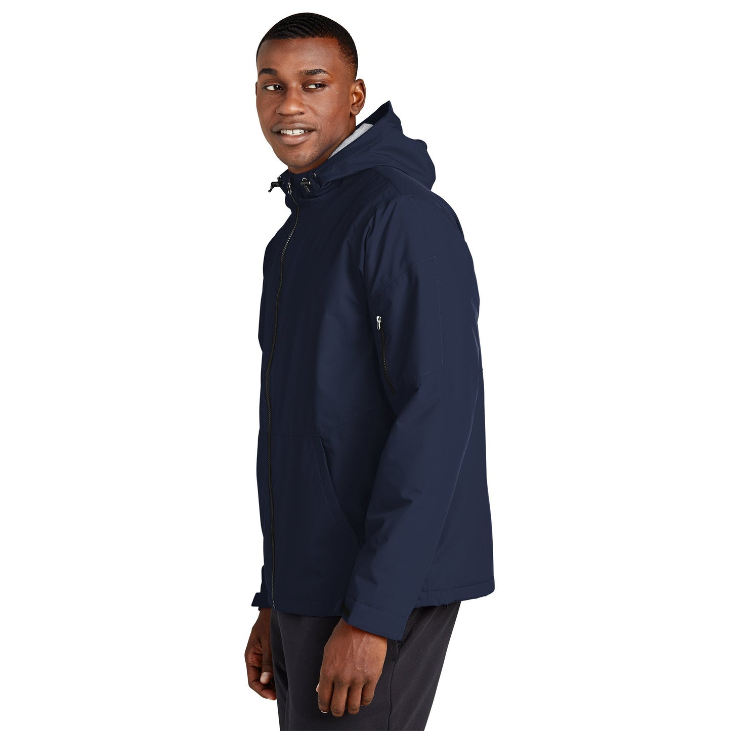 Black Waterproof Jackets - Sport-Tek - Insulated Design