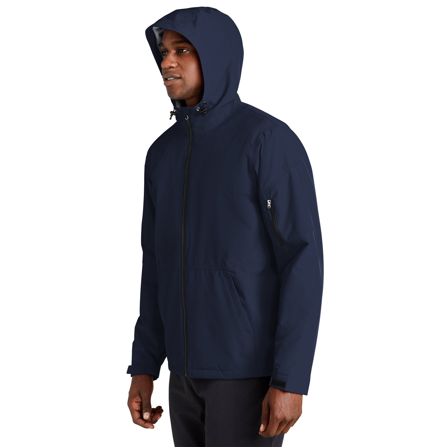 Black Waterproof Jackets - Sport-Tek - Insulated Design