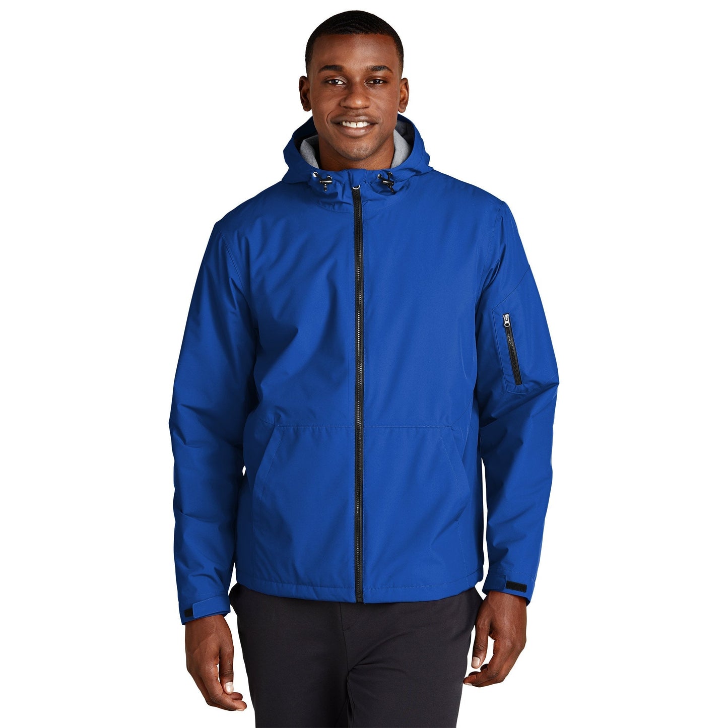 Black Waterproof Jackets - Sport-Tek - Insulated Design