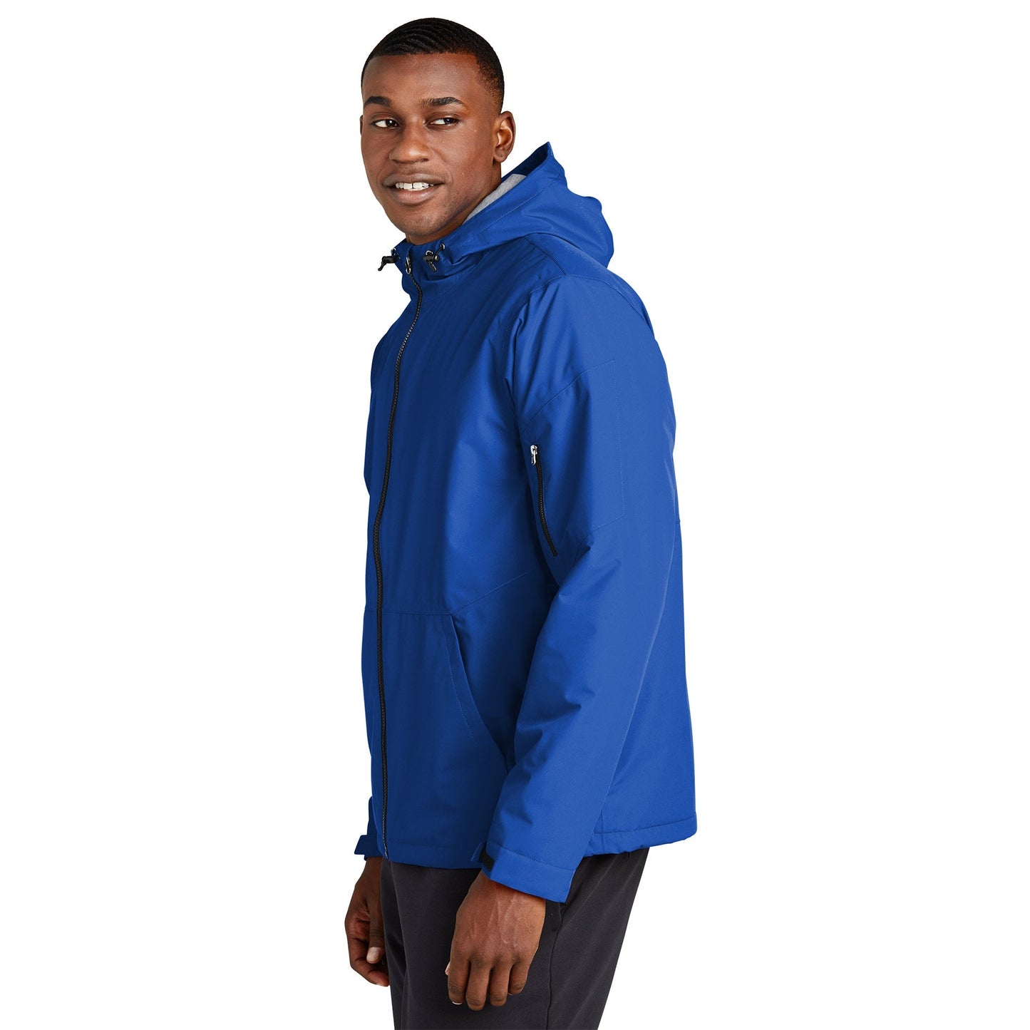 Black Waterproof Jackets - Sport-Tek - Insulated Design