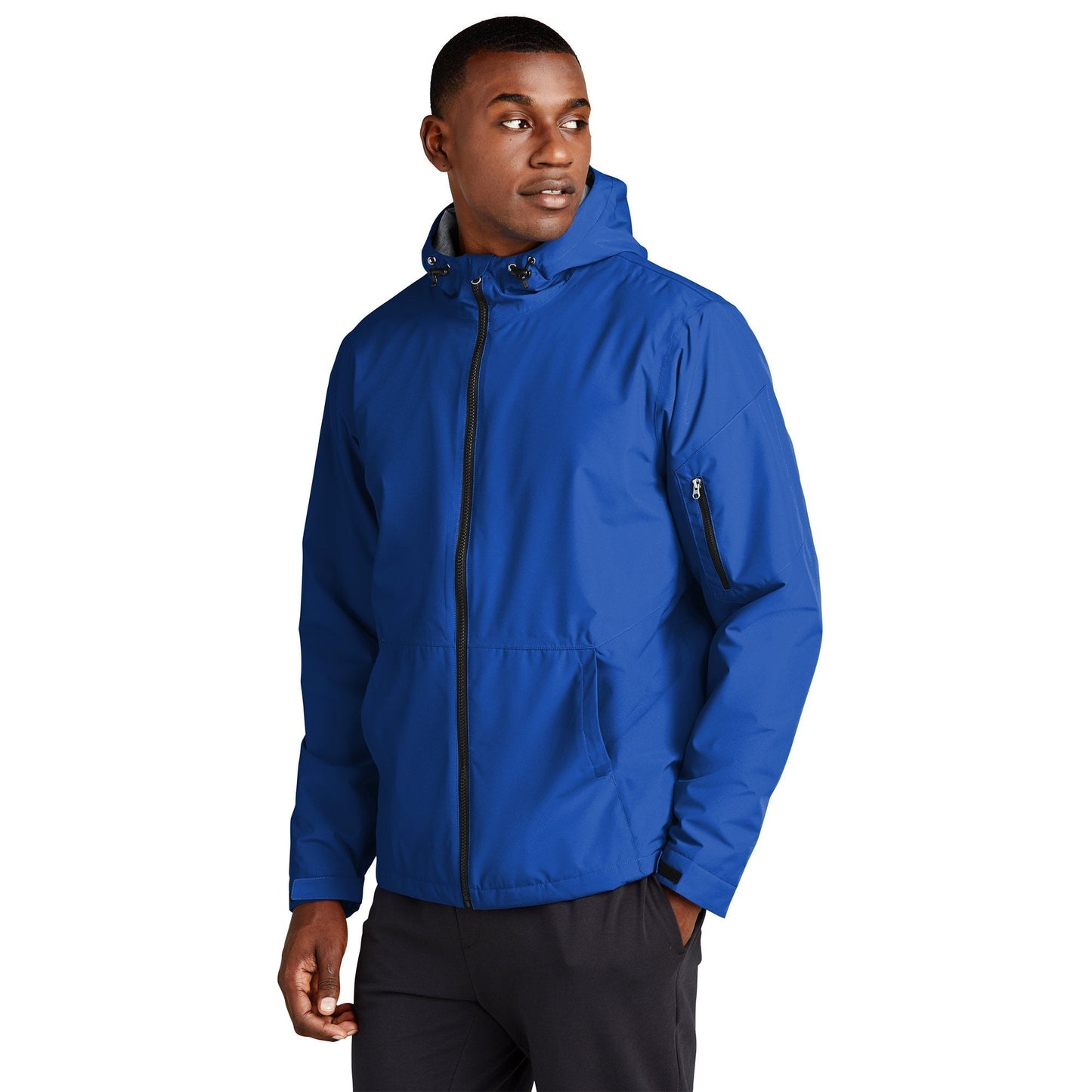 Black Waterproof Jackets - Sport-Tek - Insulated Design
