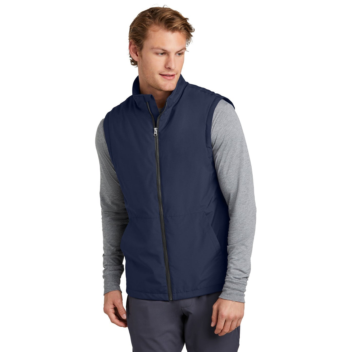 Black Insulated Vests - Sport-Tek - Warm Design