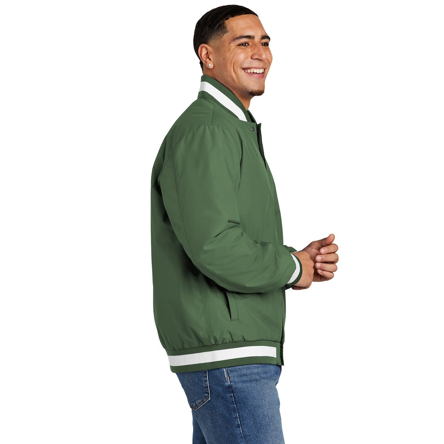 Black Insulated Jacket - Sport-Tek - Stylish Design
